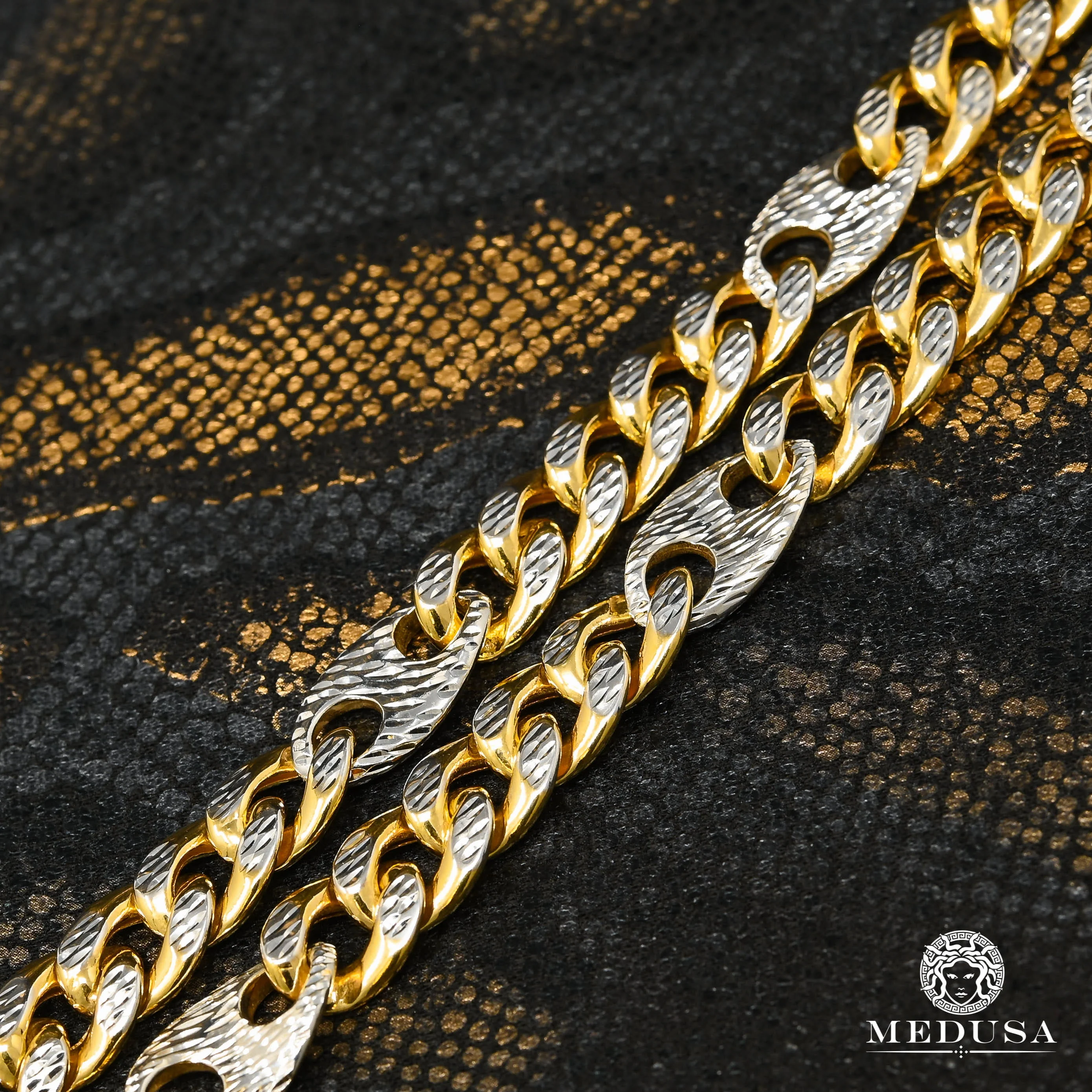 10mm Cuban Gucci Diamond Cut - Image 2