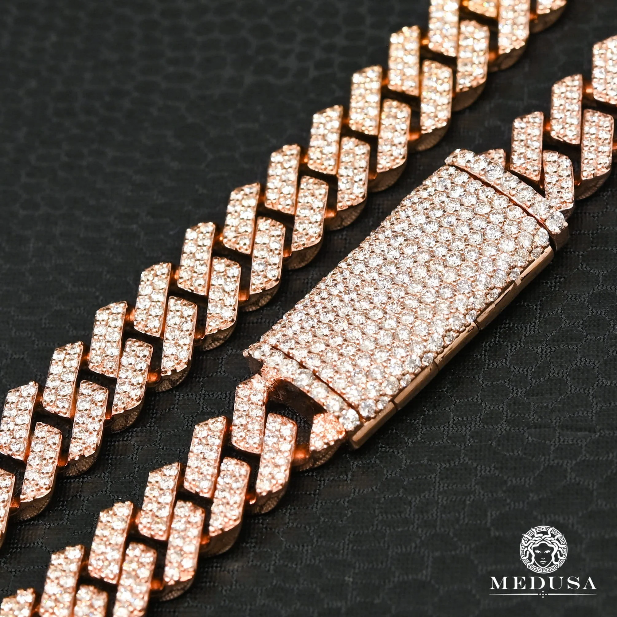 10mm Cuban Prong Bracelet with Large Box Lock - Image 4