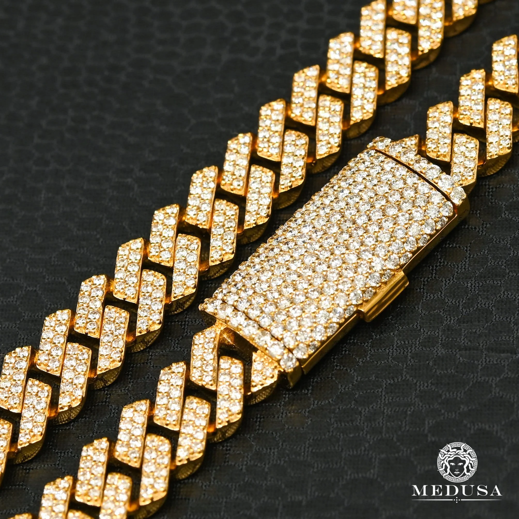 10mm Cuban Prong Bracelet with Large Box Lock - Image 5