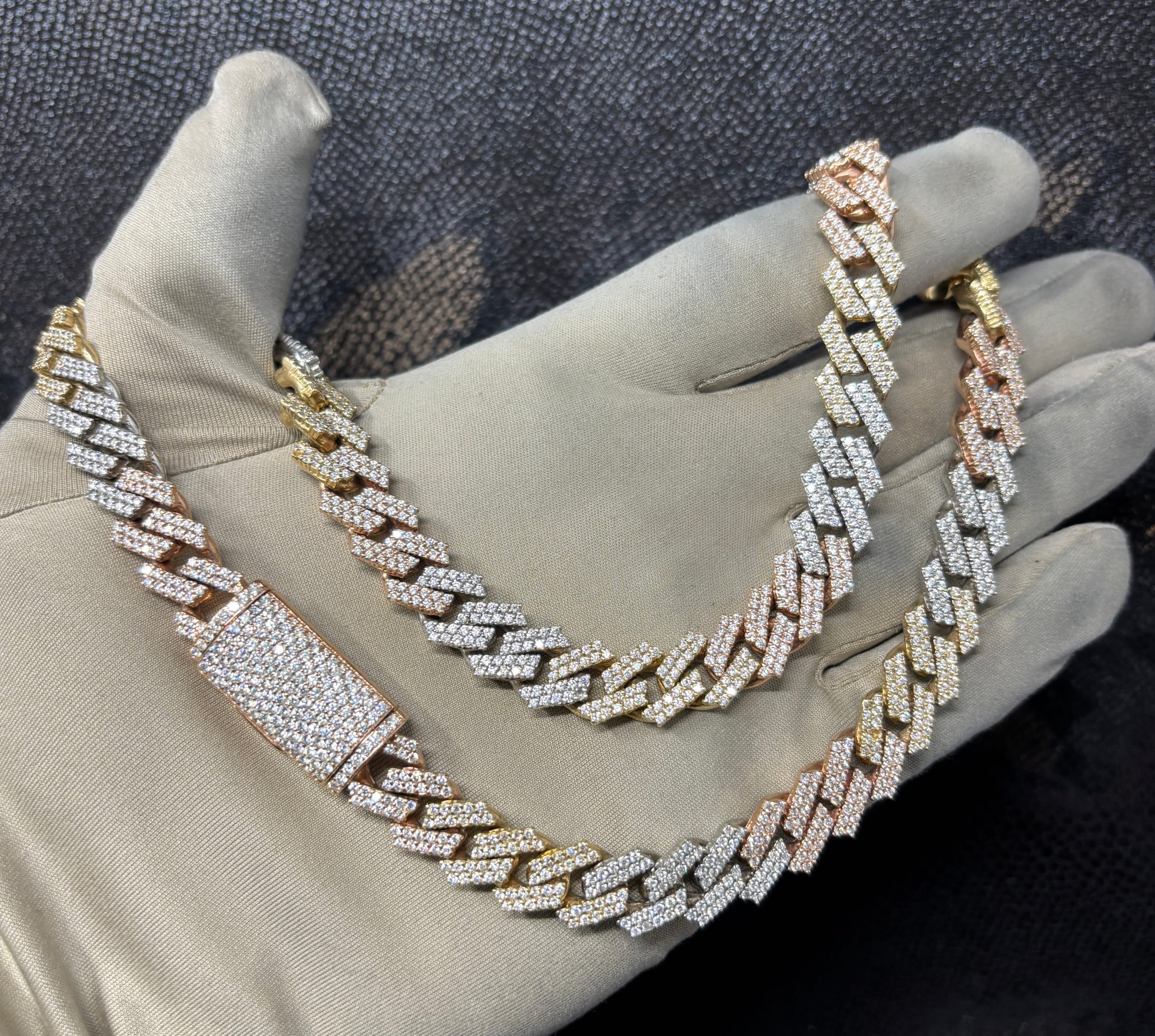 12mm cuban prong 3 tons - Image 2