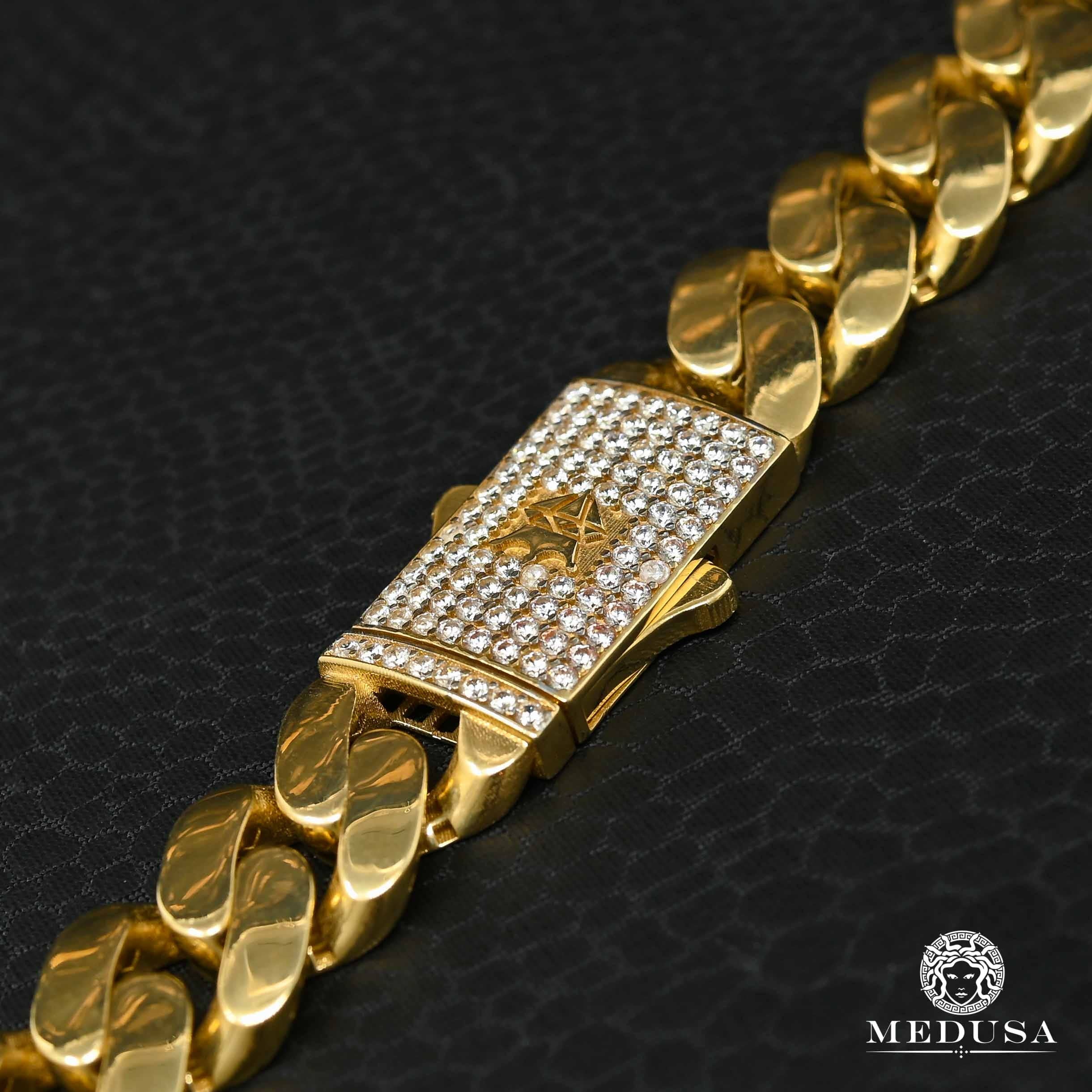 13mm Cuban Medusa CZ Lock - Image 2