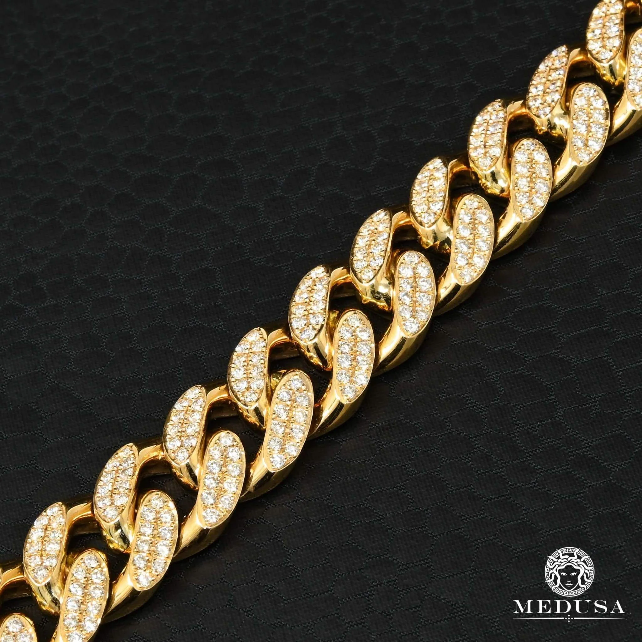 14mm Cuban Iced Out Bracelet - Image 2