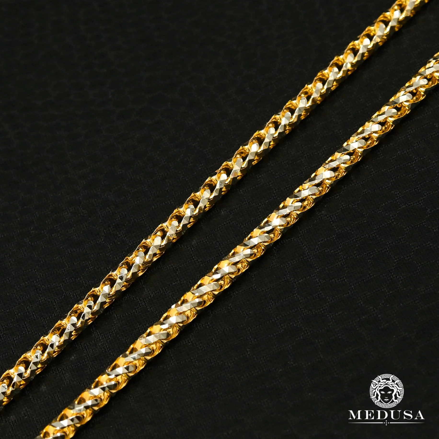 2.7mm Franco Solid Diamond Cut  - Image 2
