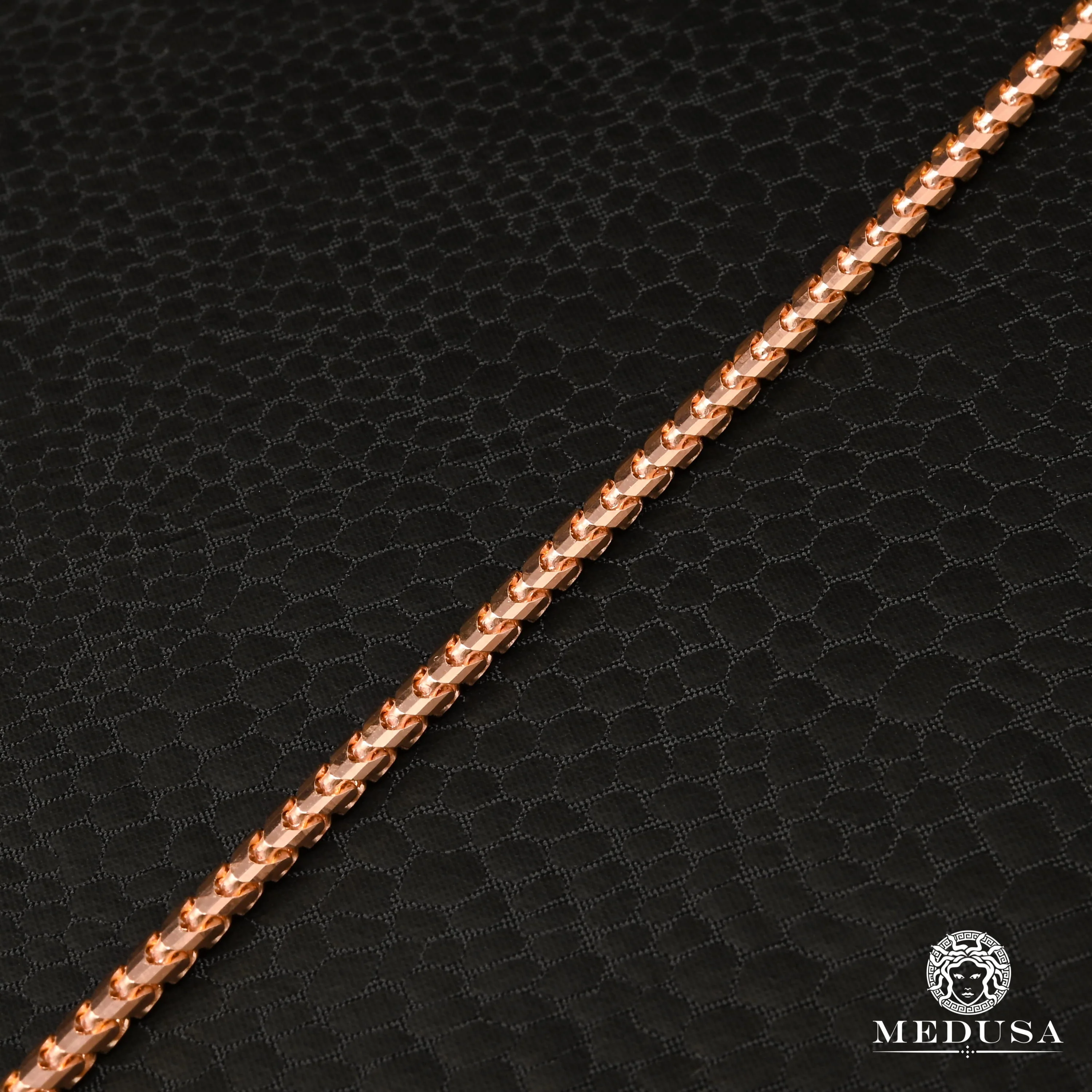 3.5mm Solid Rose Gold French - Image 2