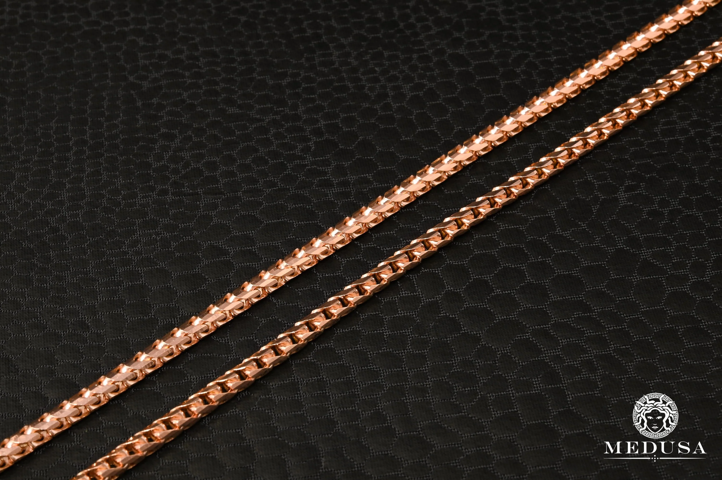 3.5mm Solid Rose Gold French - Image 4