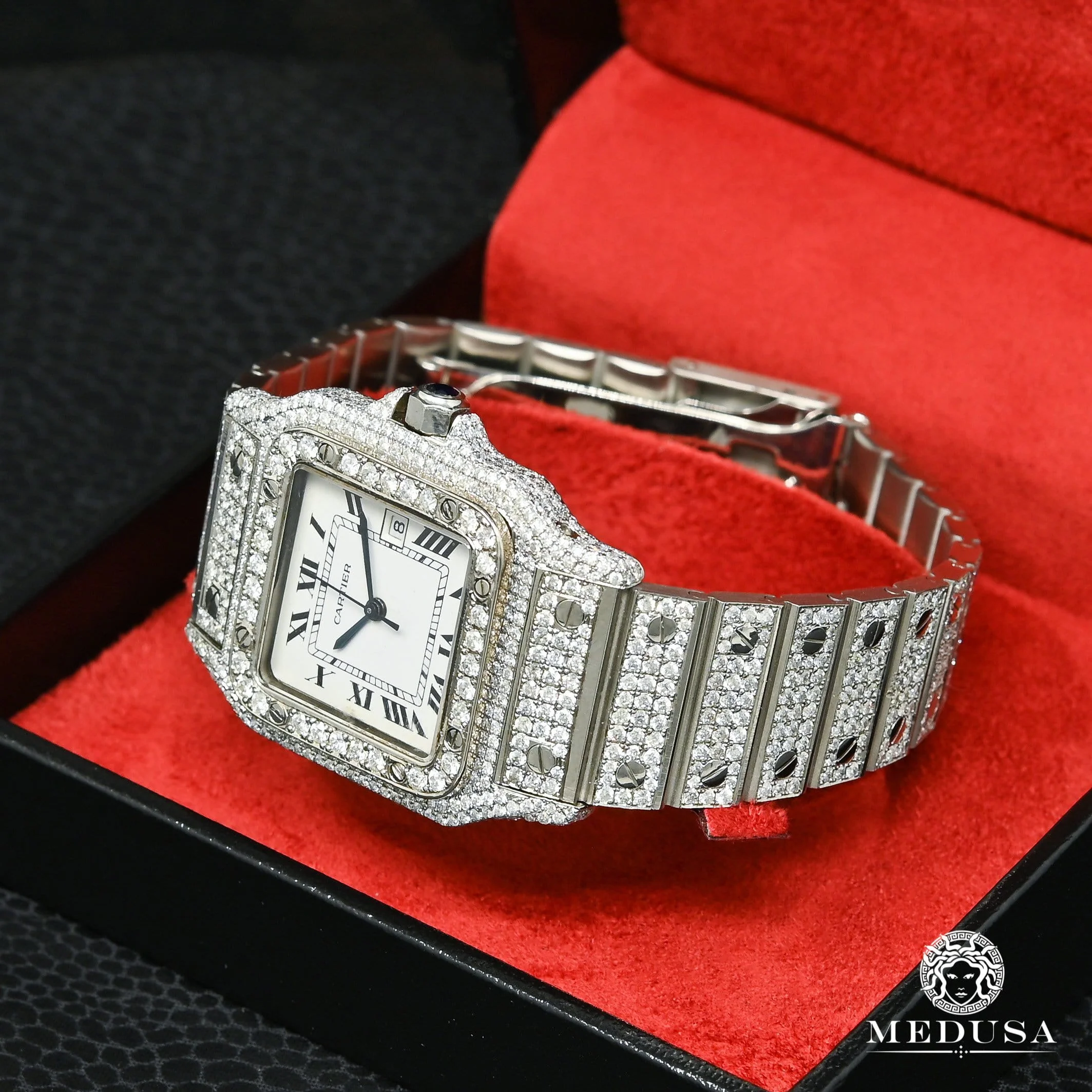 31mm Cartier Santos Galbée - Iced - Image 3