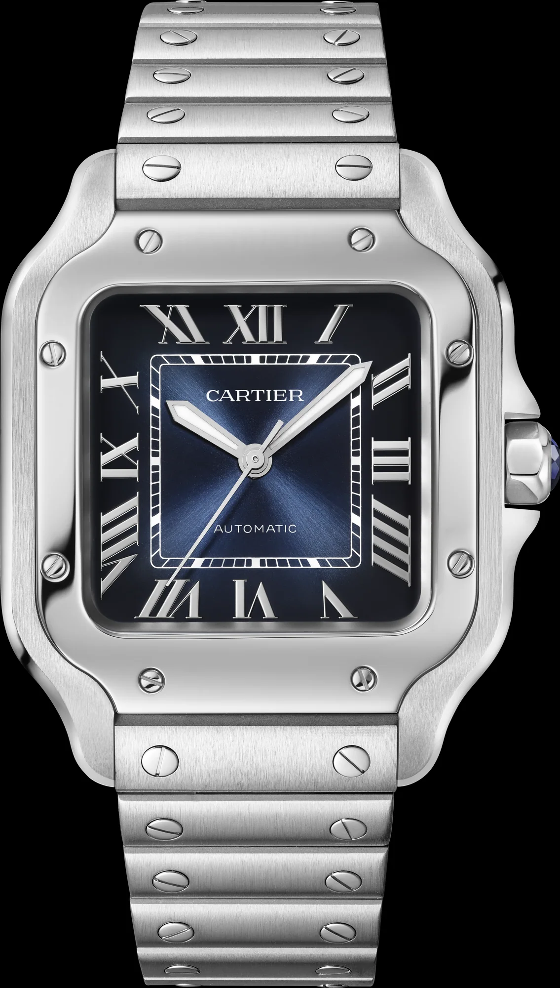 36mm Cartier Santos Blue - Image 2