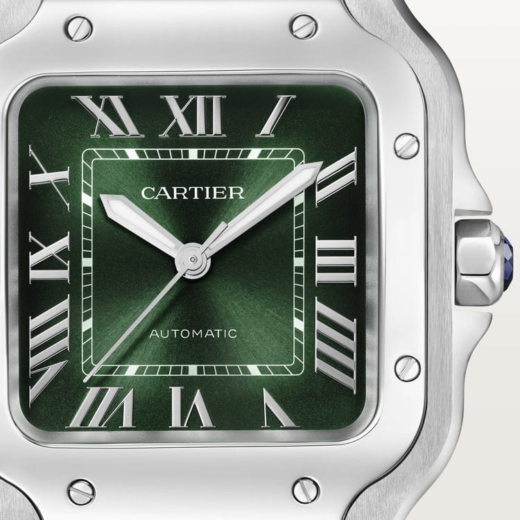 36mm Cartier Santos Green - Image 2