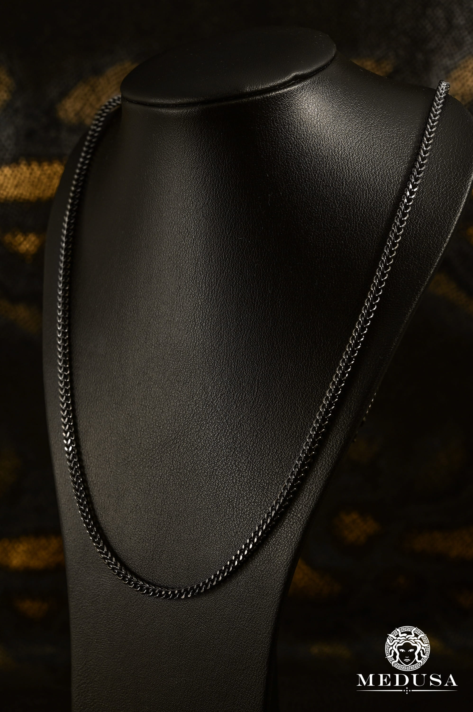 3mm Franco Black Gold