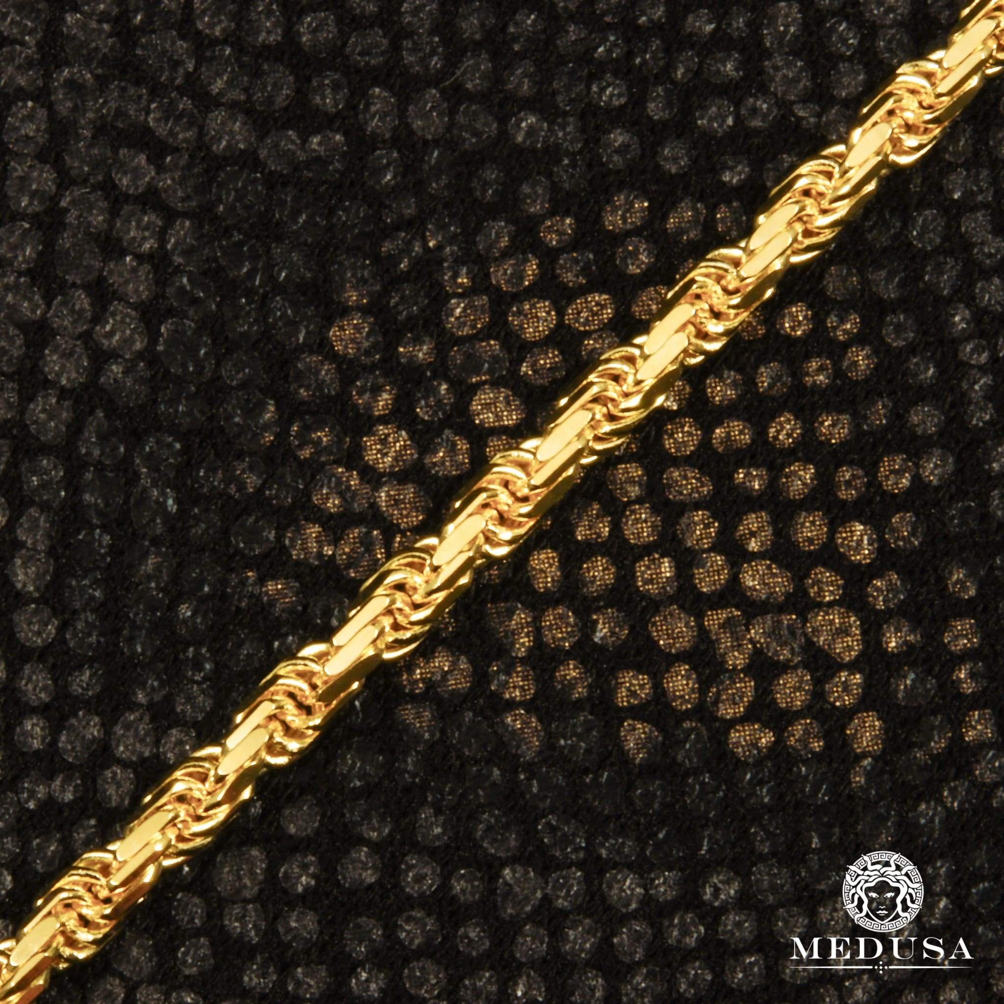 3mm Rope Solid Diamond Cut  - Image 3