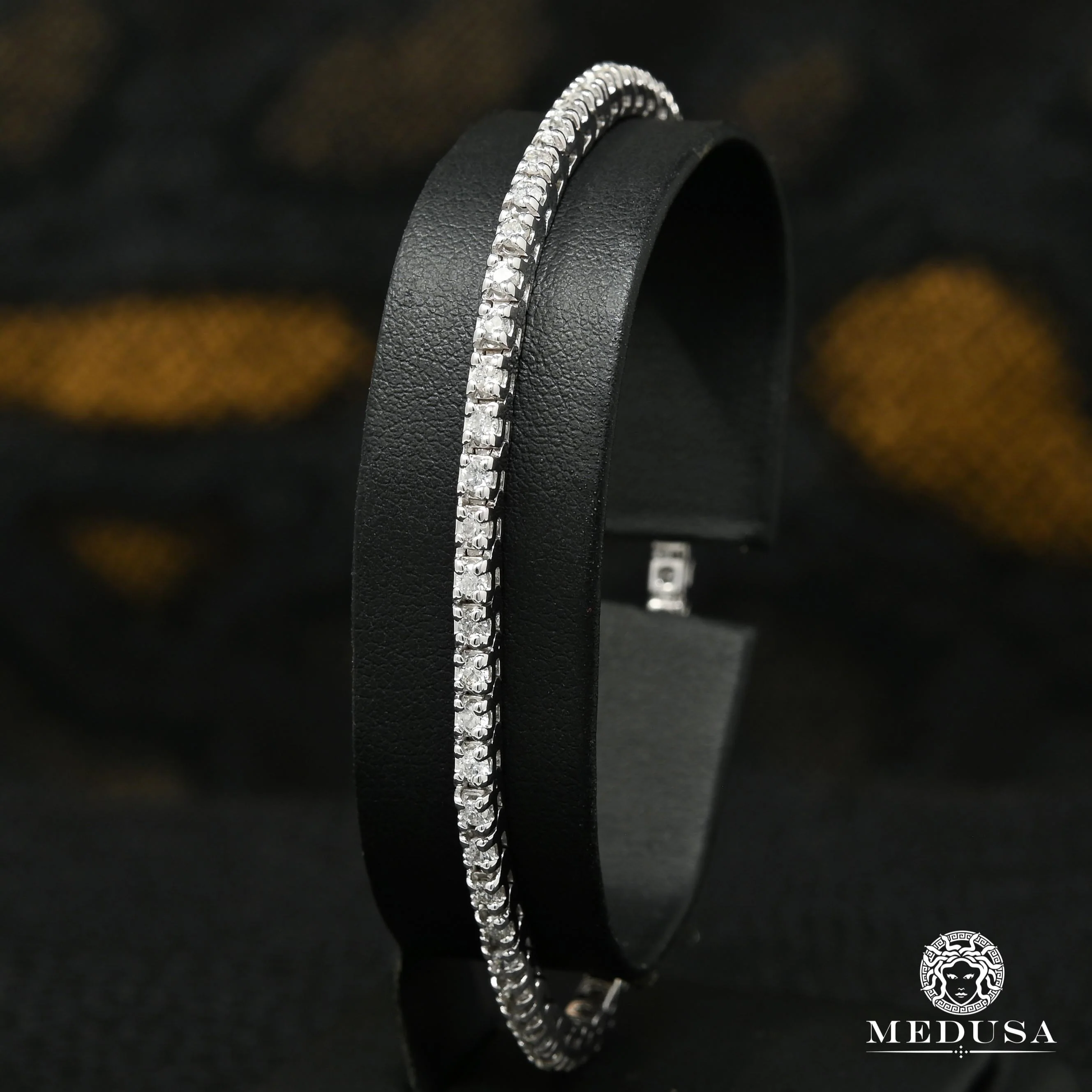 3mm Tennis White Gold - Diamond