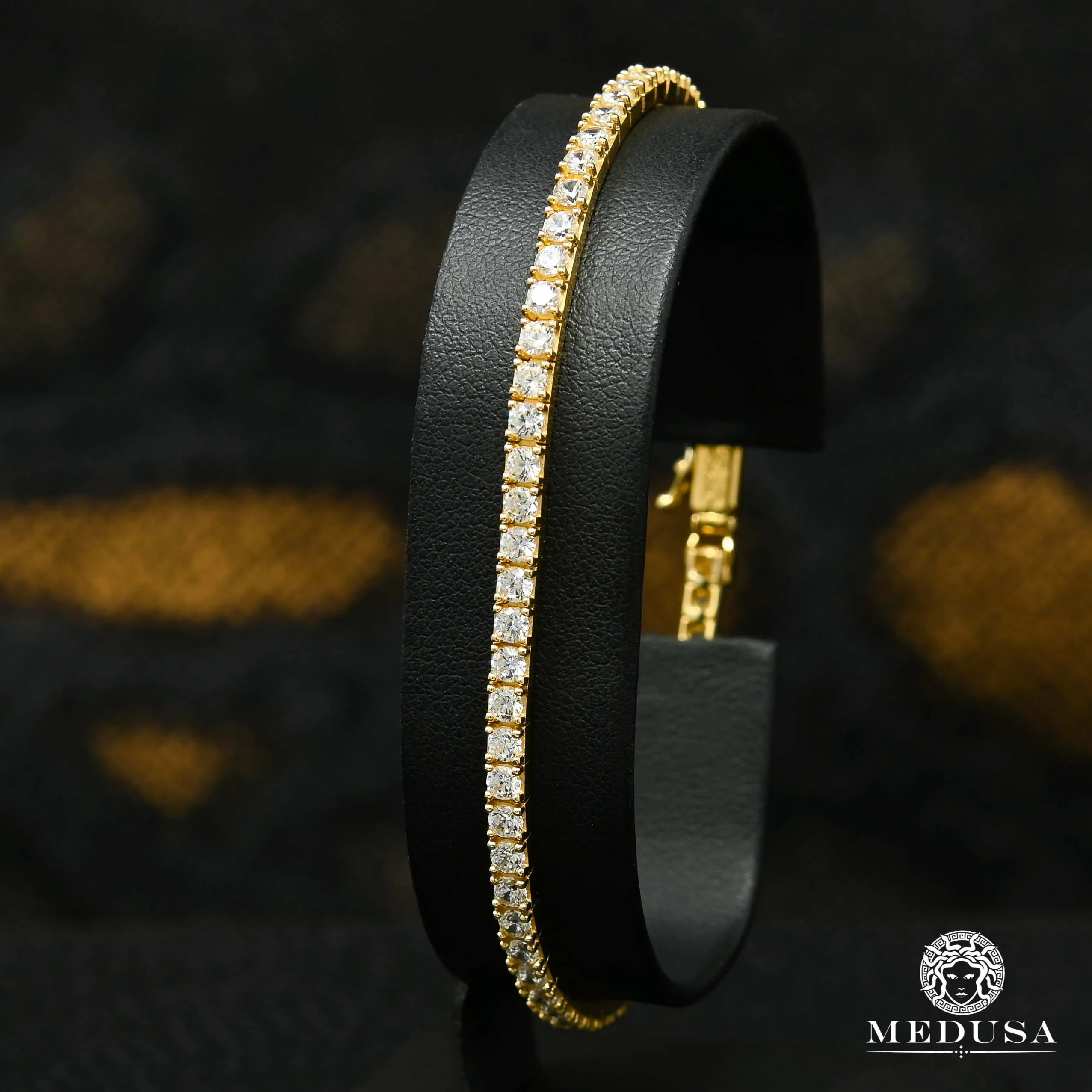 3mm Tennis Yellow Gold