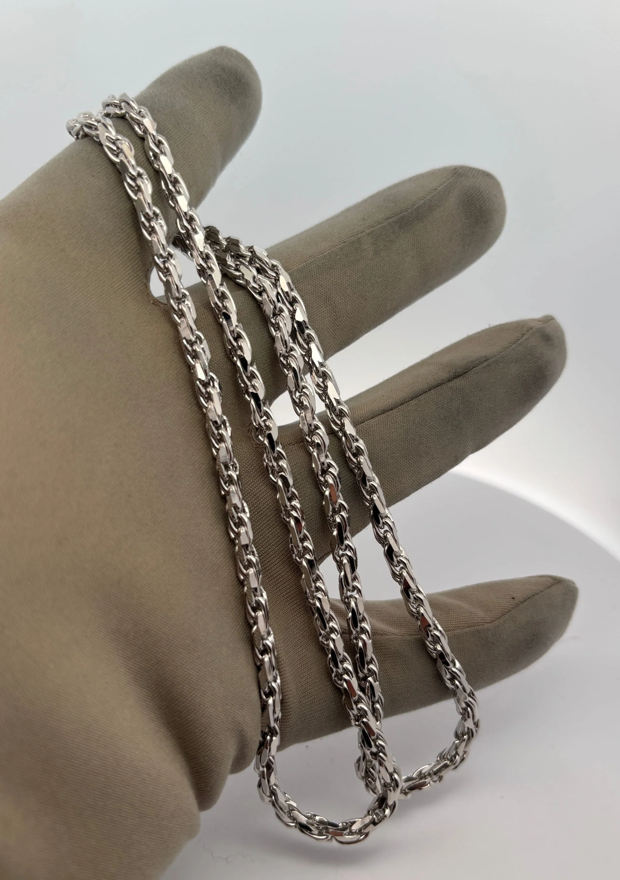 4.5mm Fancy Torsade Platine - Image 2