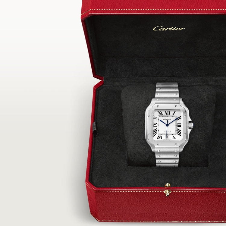 40mm Cartier Santos 100 XL White - Image 11
