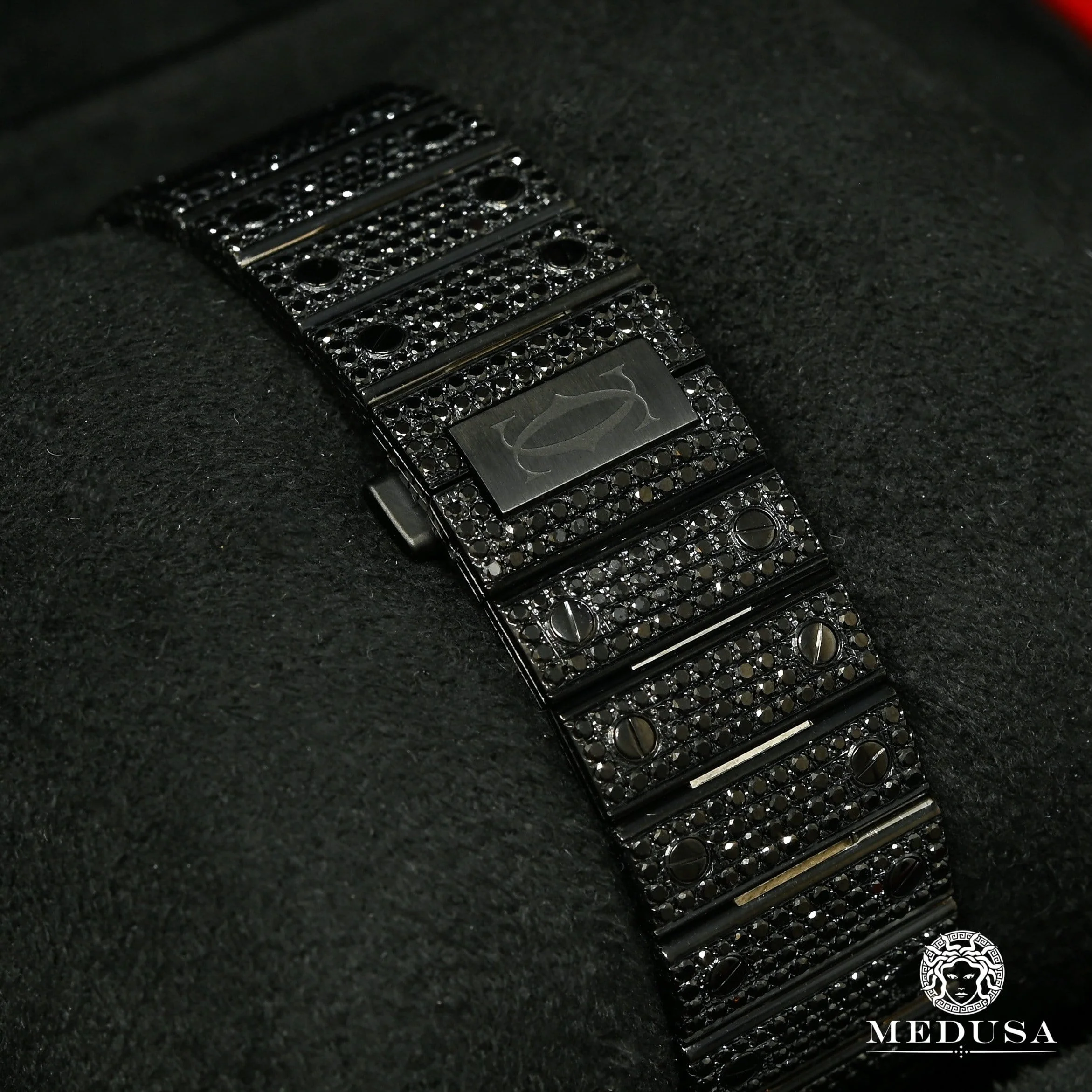 40mm Cartier Santos 100 XL - Black Diamond - Image 4