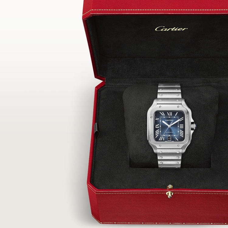 40mm Cartier Santos 100 XL Blue - Image 9