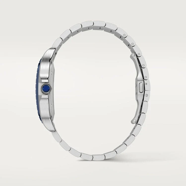 40mm Cartier Santos 100 XL - Full Blue Bezel - Image 10