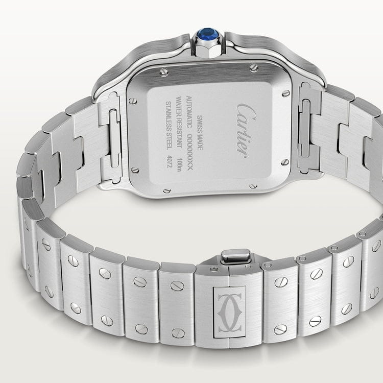 40mm Cartier Santos 100 XL - Full Blue Bezel - Image 5