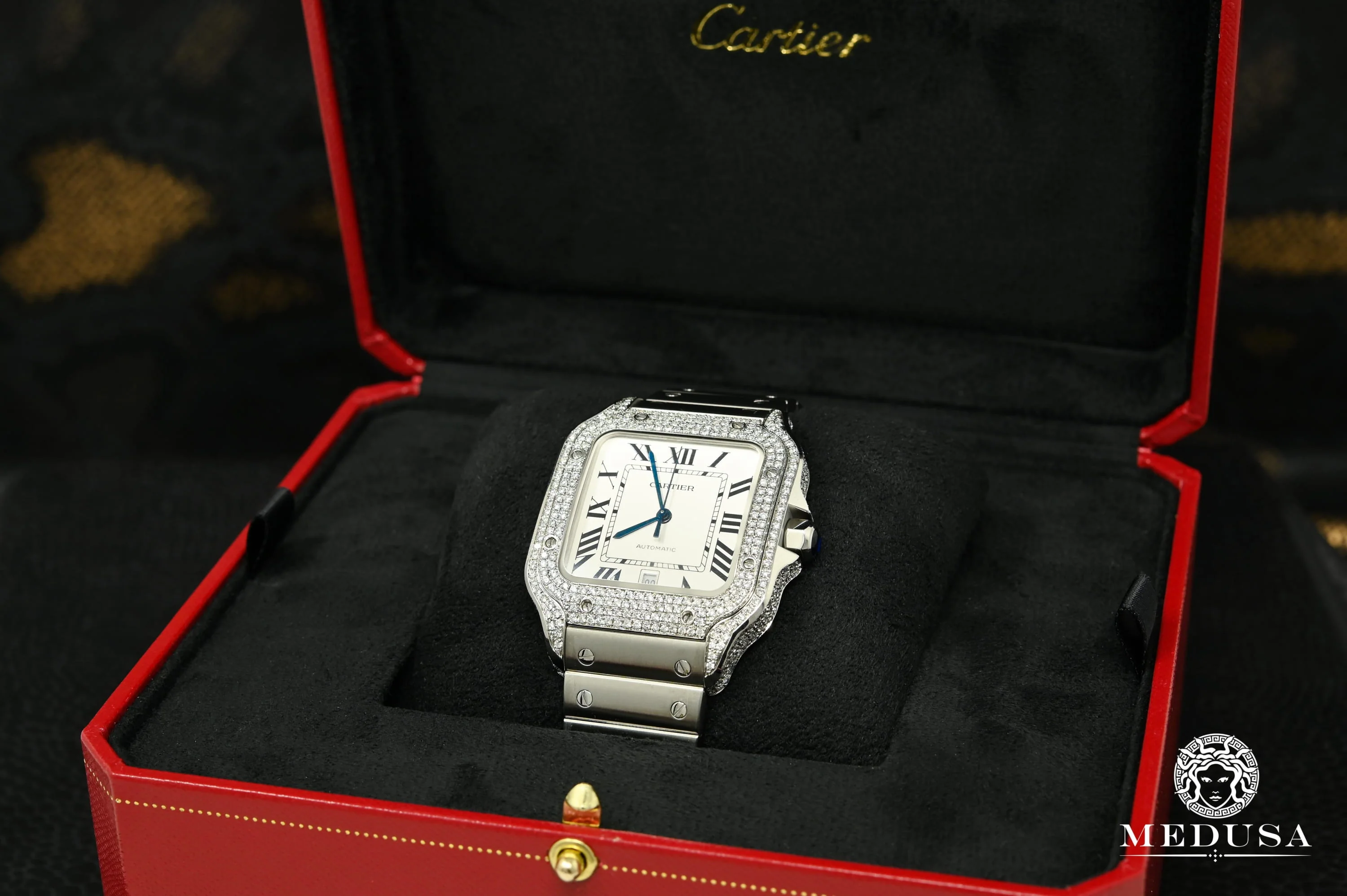 40mm Cartier Santos 100 XL - Iced - Image 3