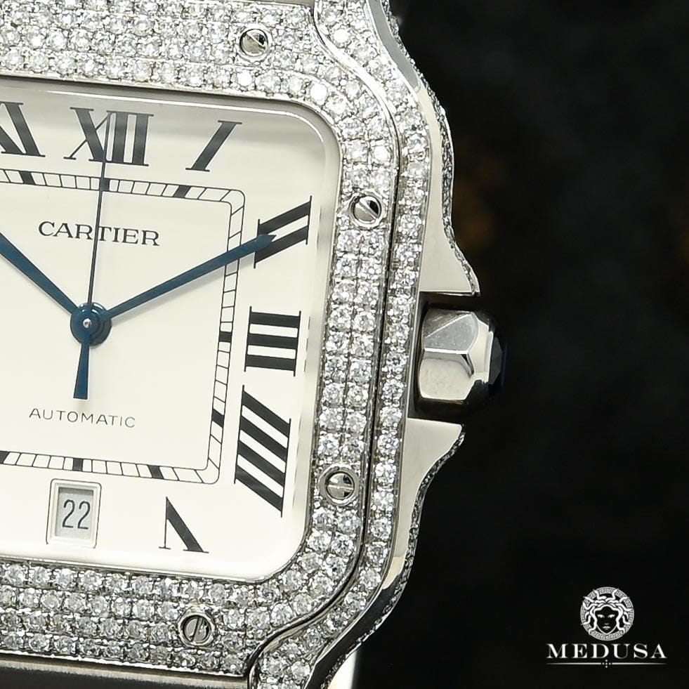 40mm Cartier Santos 100 XL - Iced - Image 5