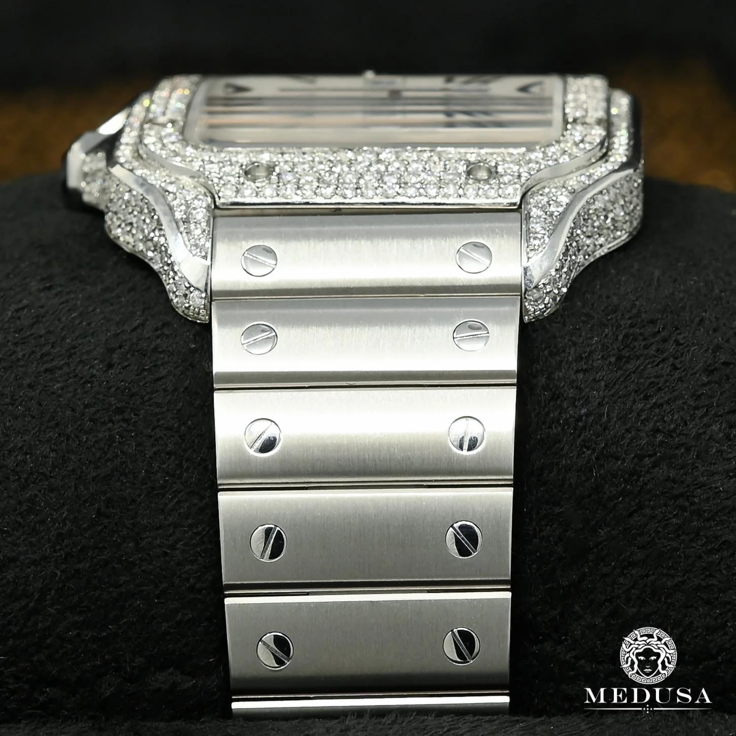 40mm Cartier Santos 100 XL - Iced - Image 7