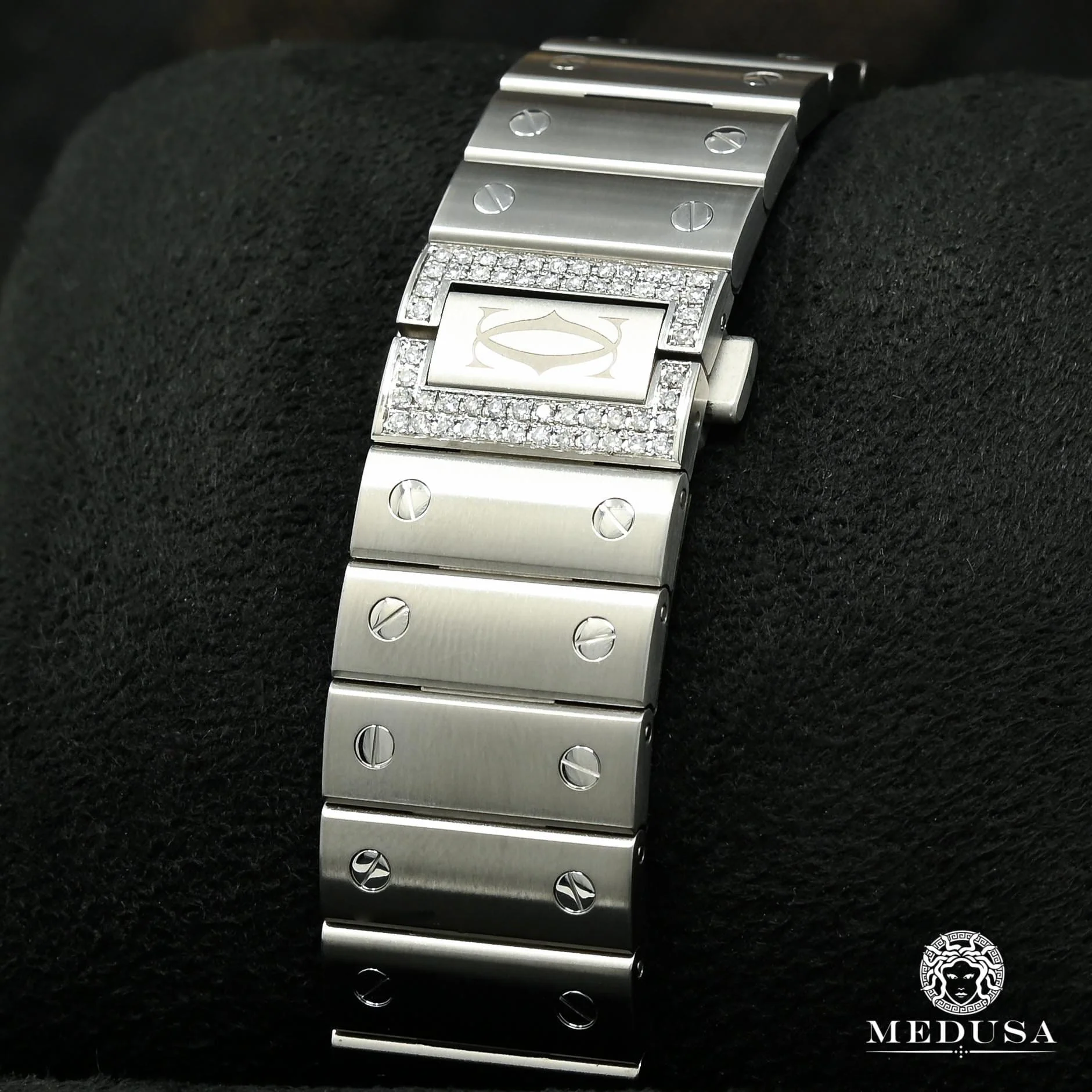 40mm Cartier Santos 100 XL - Iced - Image 8