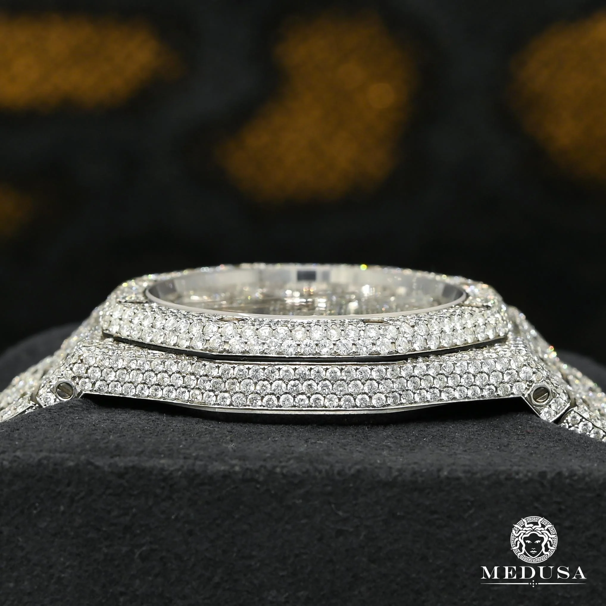 41mm Audemars Piguet Royal Oak - Fully Iced Arabic - Image 6