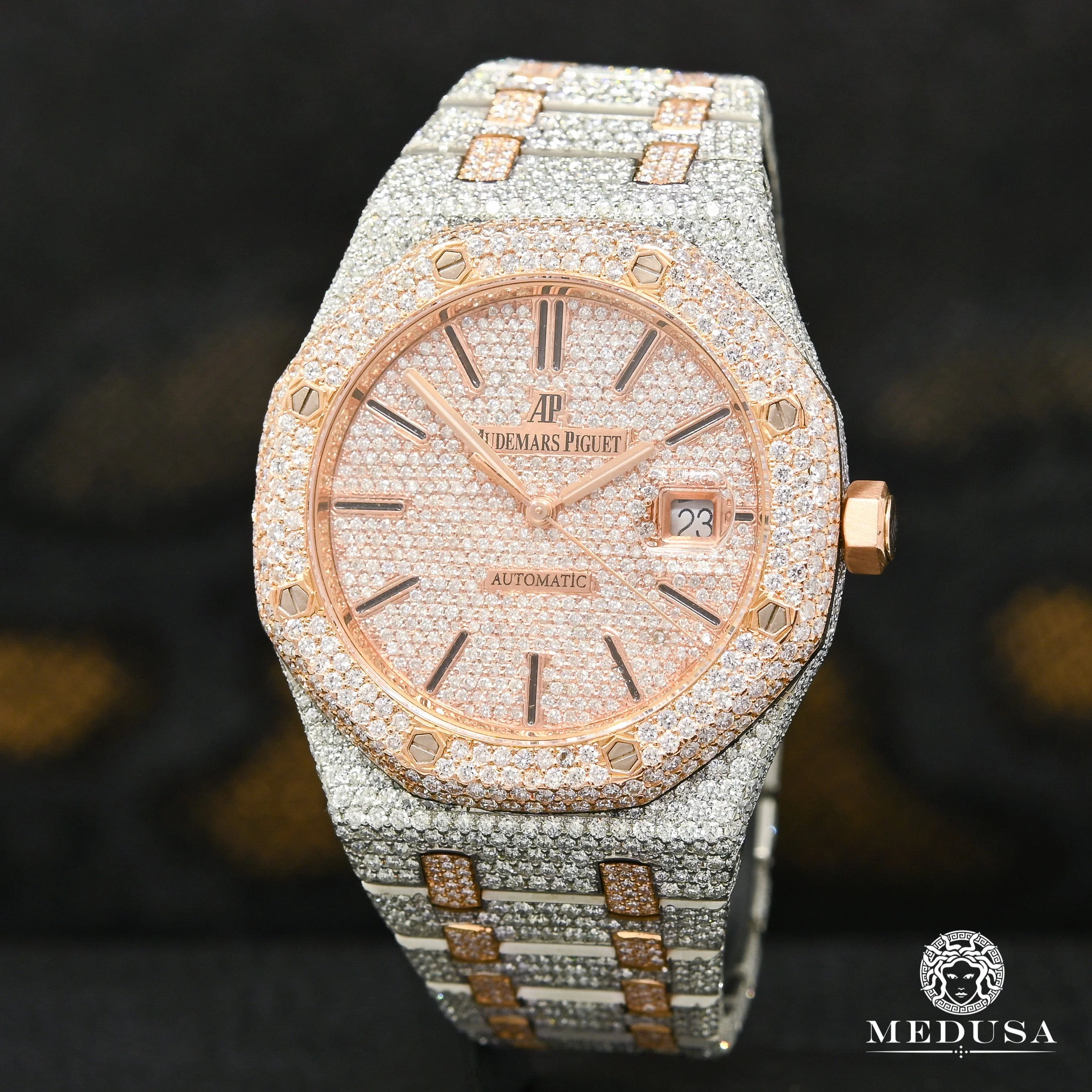 41mm Audemars Piguet Royal Oak - Full Honeycomb Everose