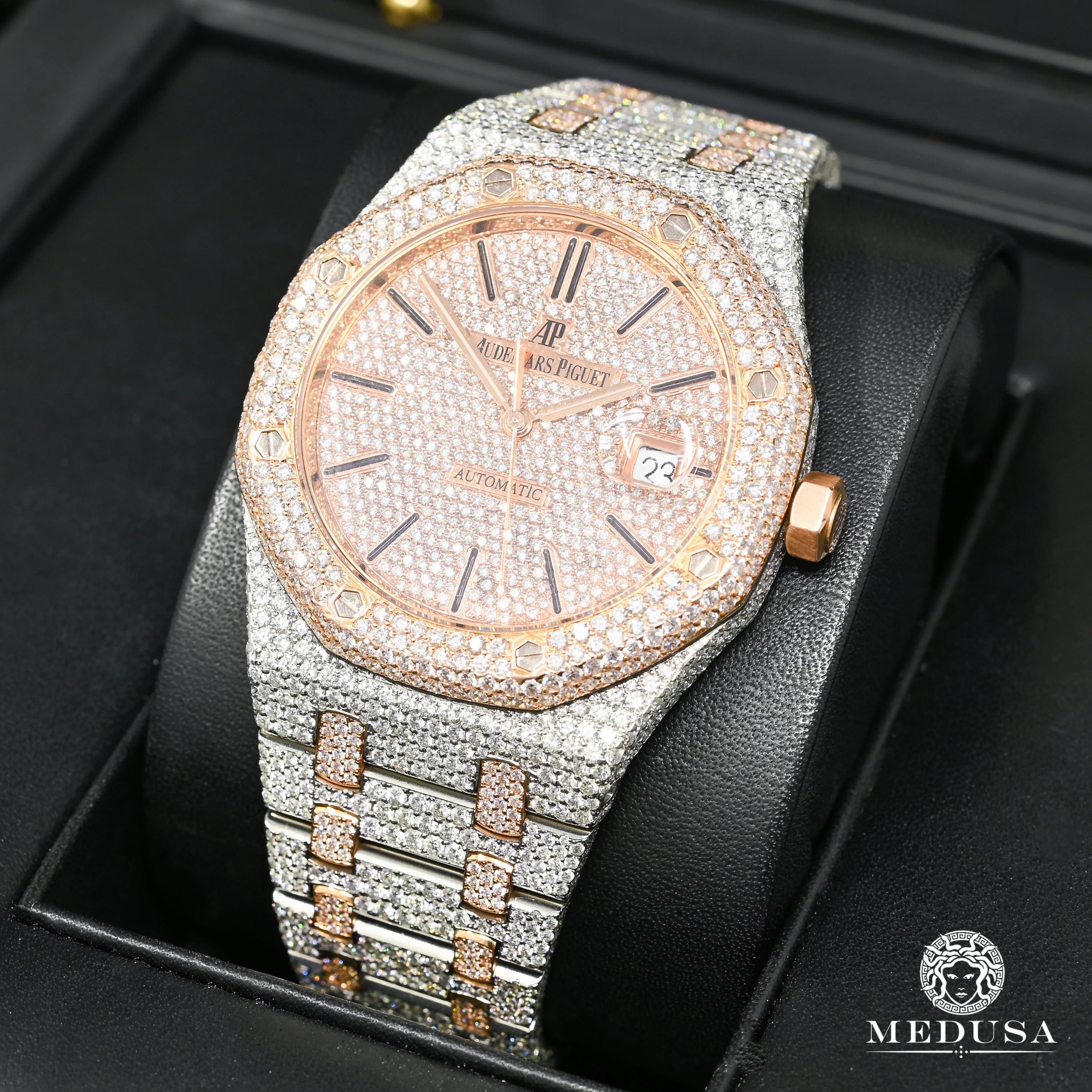41mm Audemars Piguet Royal Oak - Full Honeycomb Everose - Image 2
