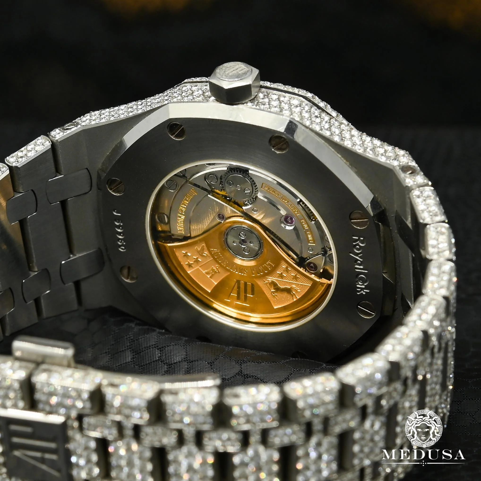 41mm Audemars Piguet Royal Oak - Fully Iced - Image 2
