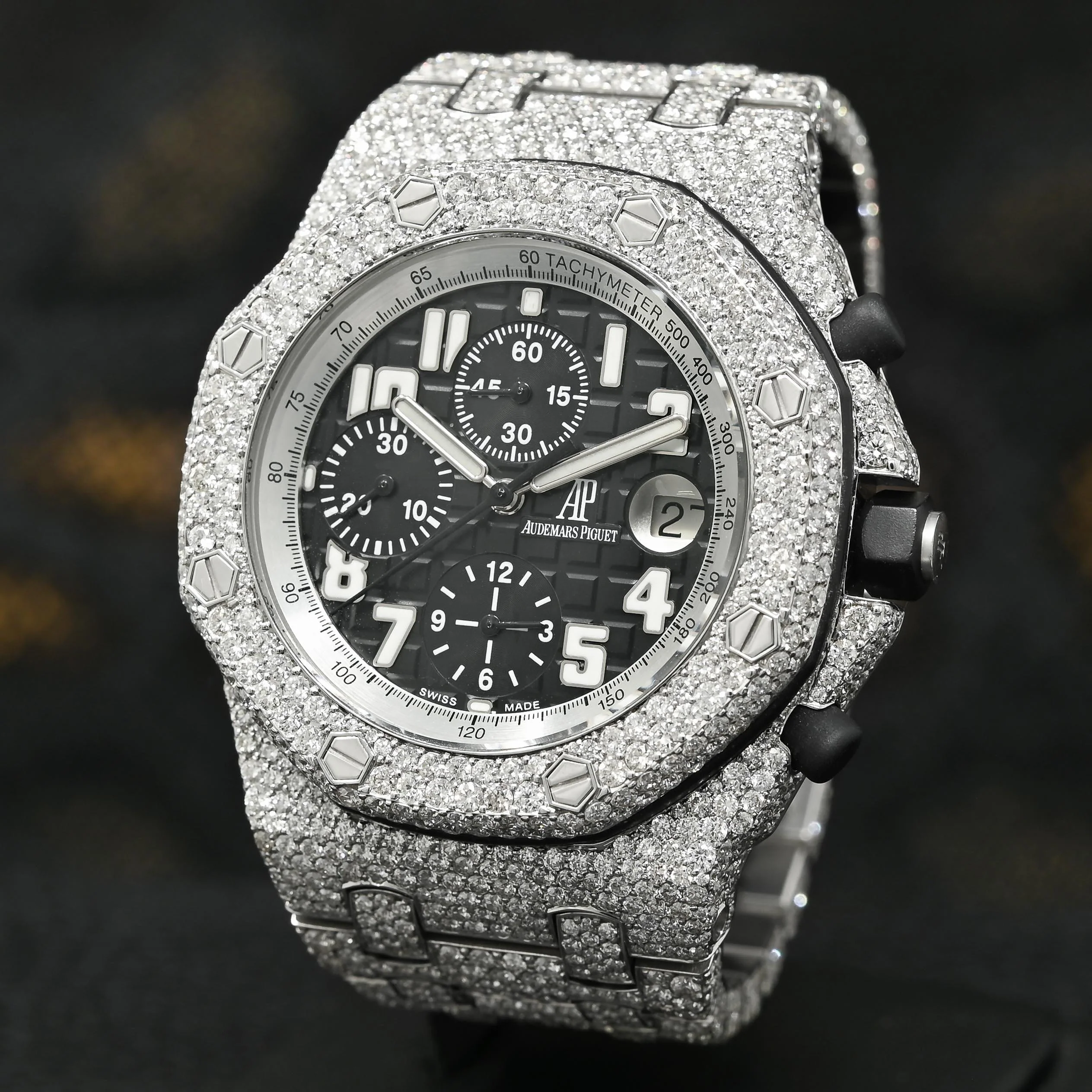42mm Audemars Piguet Offshore - Black Iced