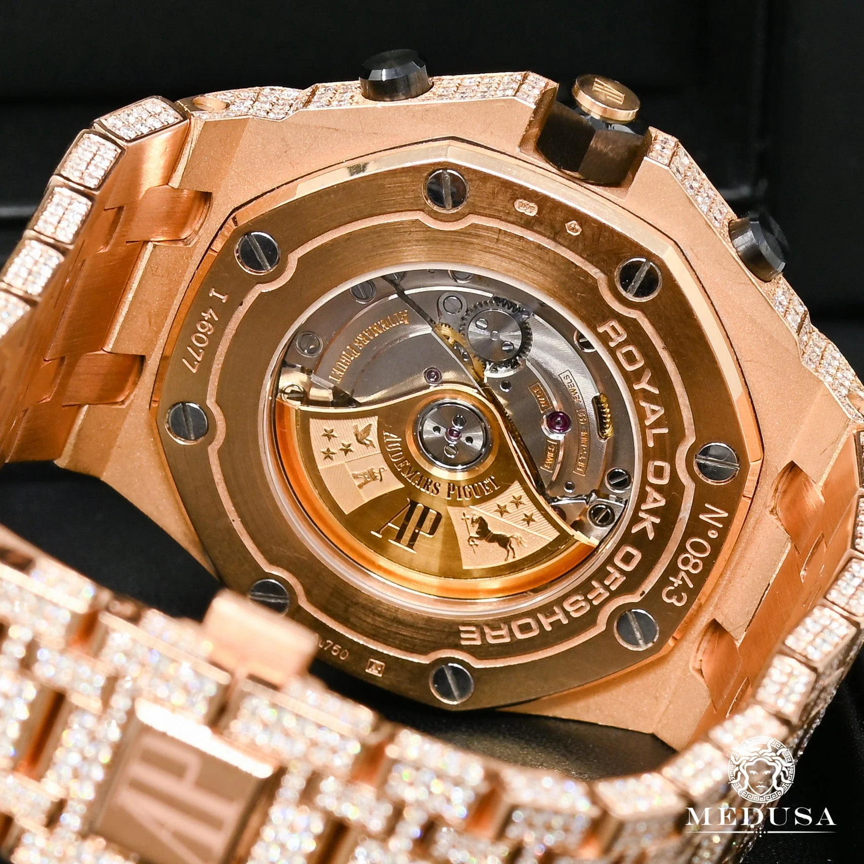 42mm Audemars Piguet Offshore Brick - Rose Honeycomb - Image 4