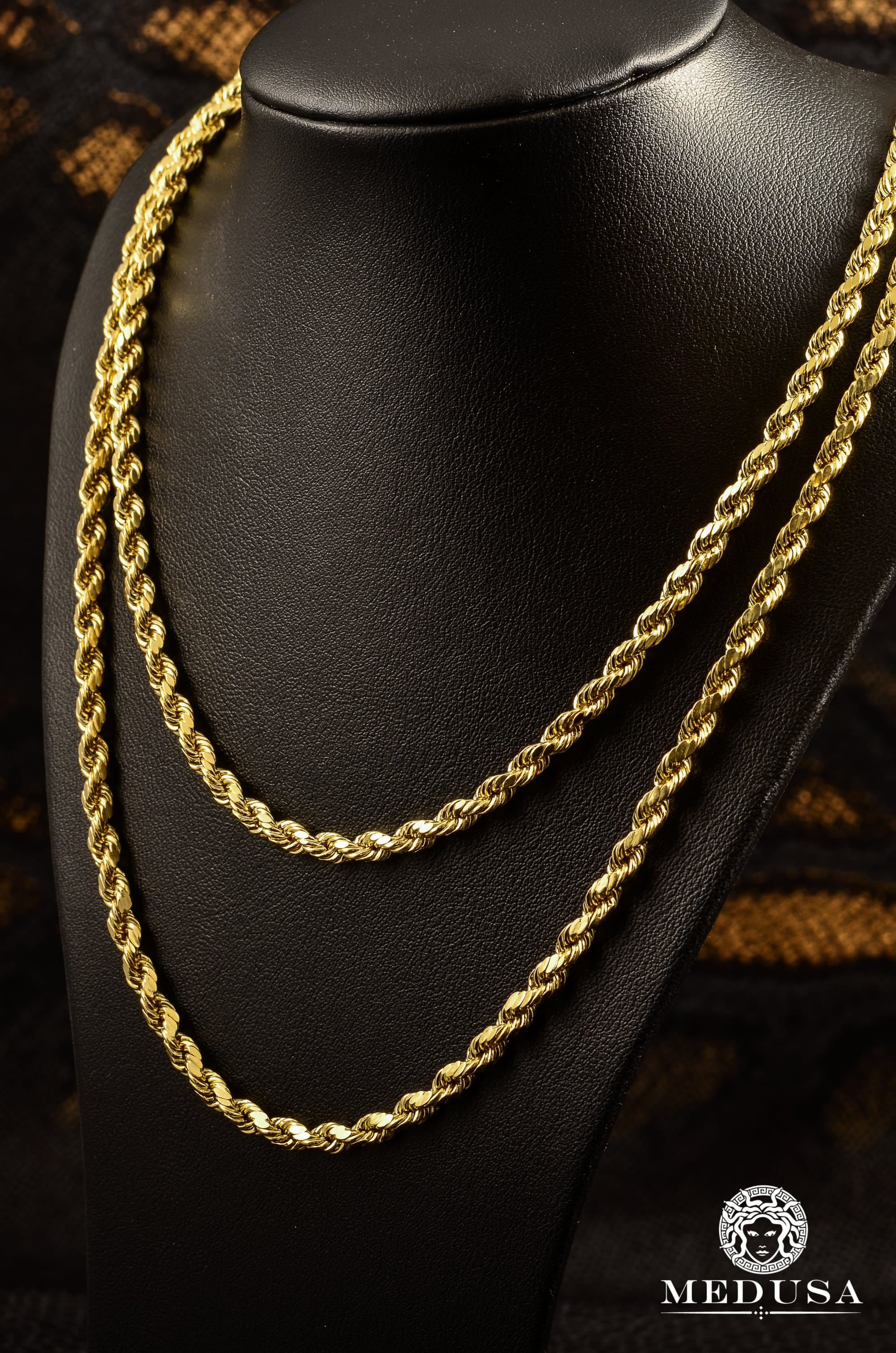 4mm Rope Diamond Cut