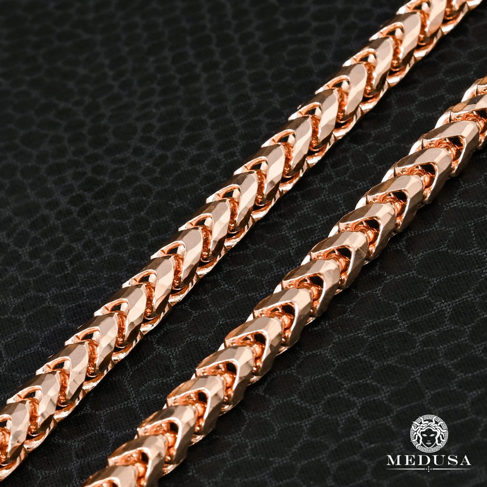 5mm Franco Solid Rose Gold 750 - Image 2