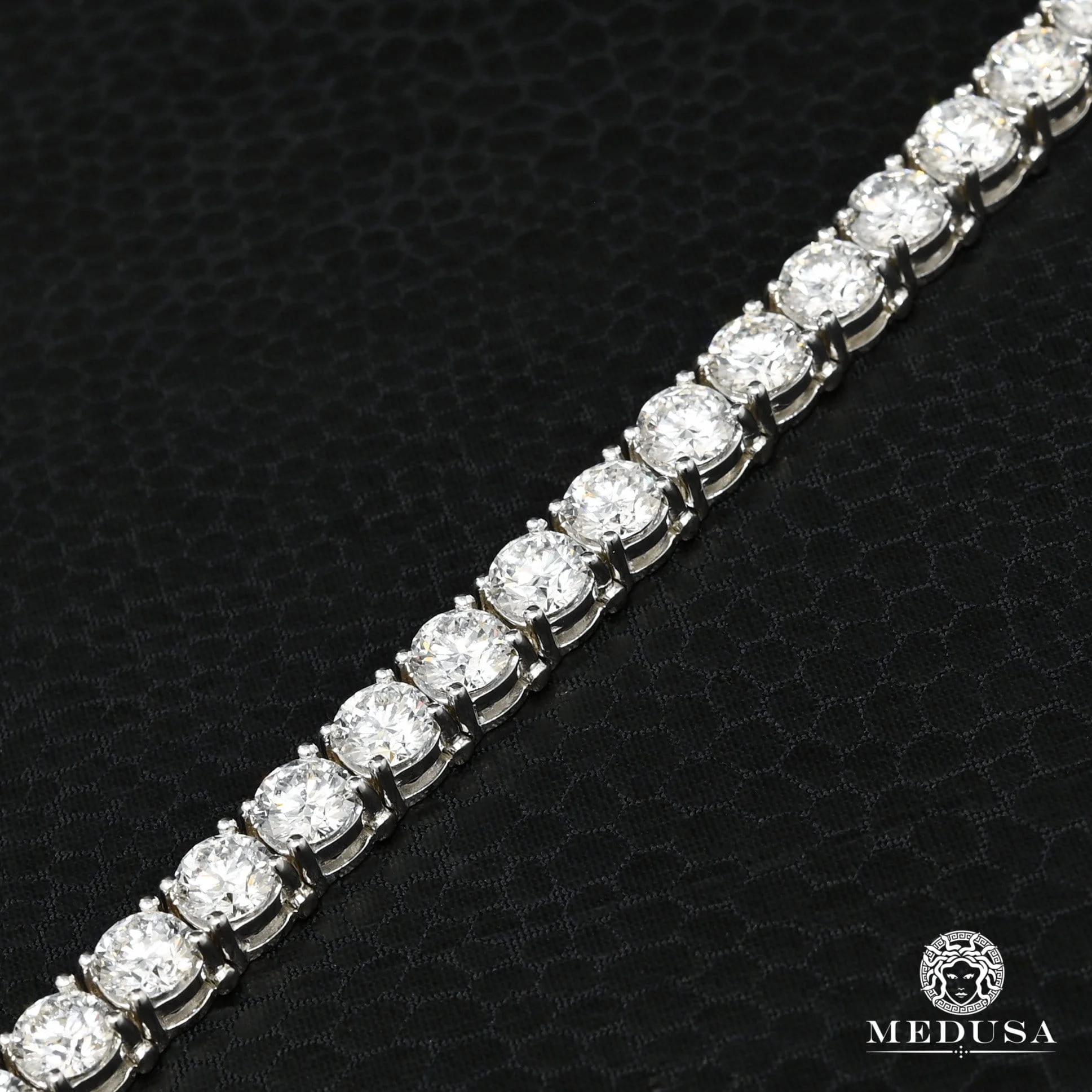 6.5mm Tennis 50PT White Gold - Diamond - Image 2