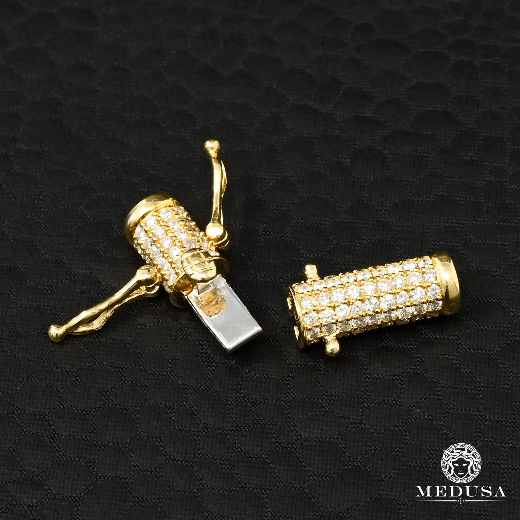 6mm Box-Lock Round Clasp 585 - Image 2