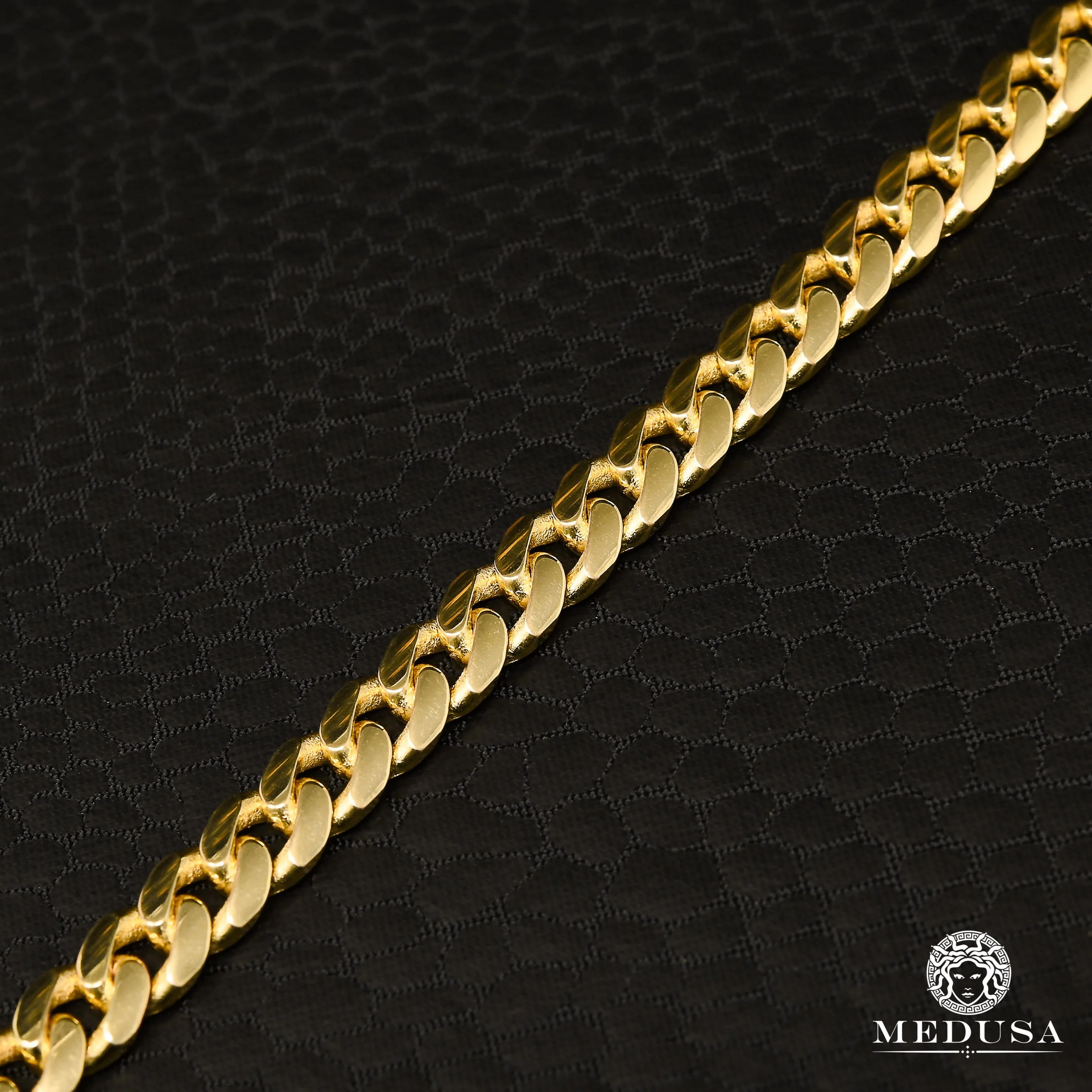 6mm Solid Cuban Link Bracelet 