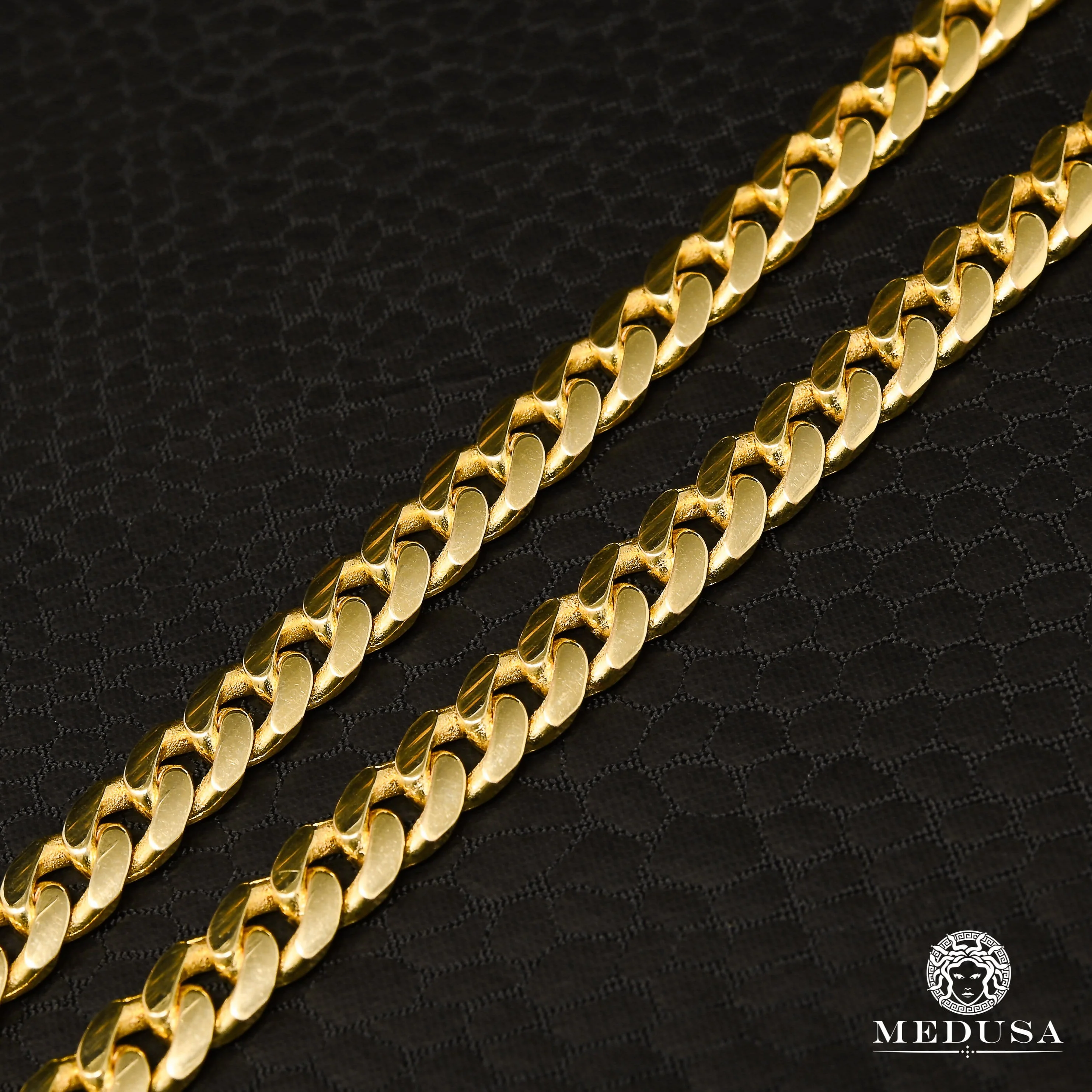 6mm Solid Cuban Link Bracelet  - Image 2
