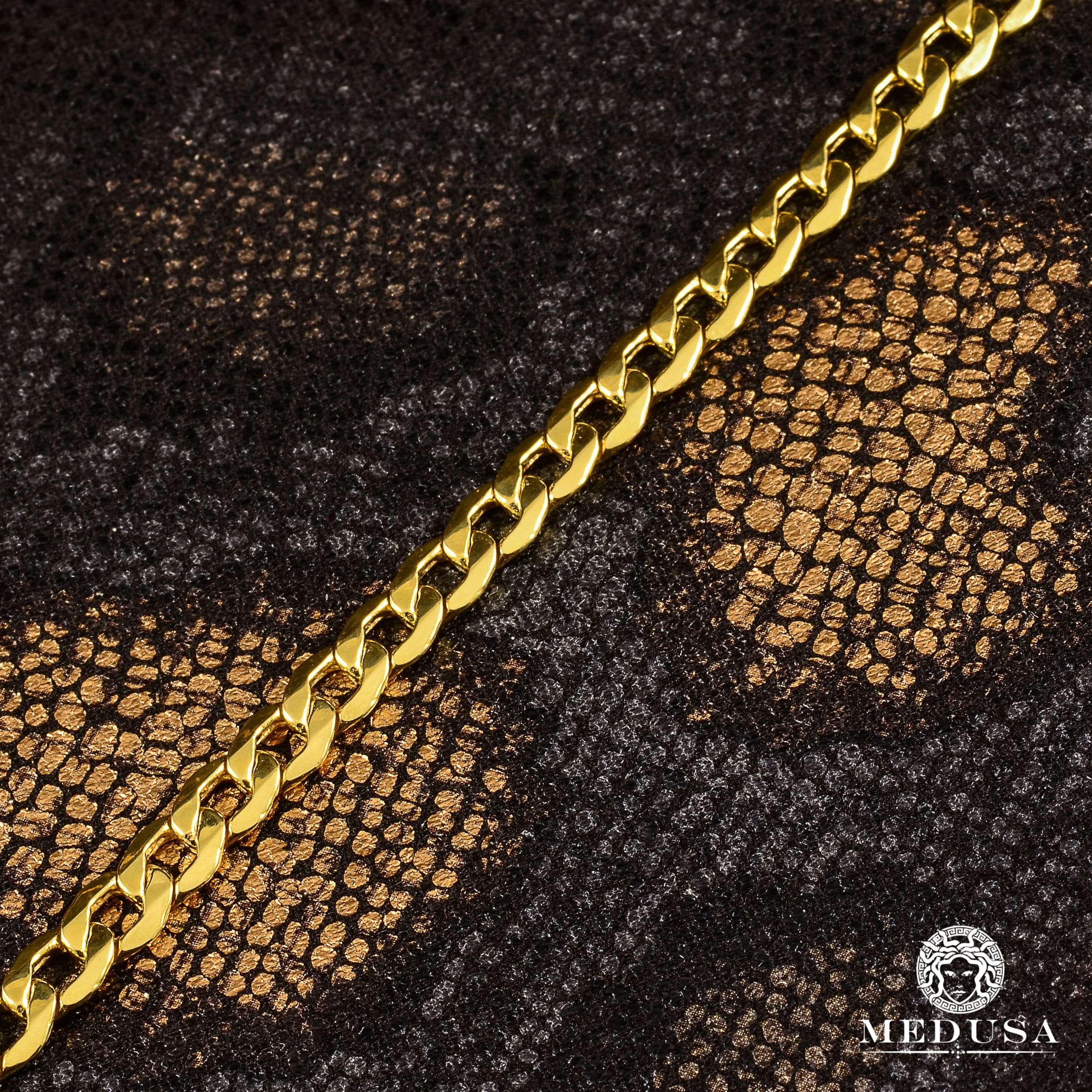 6mm Hollow Curb Link Bracelet