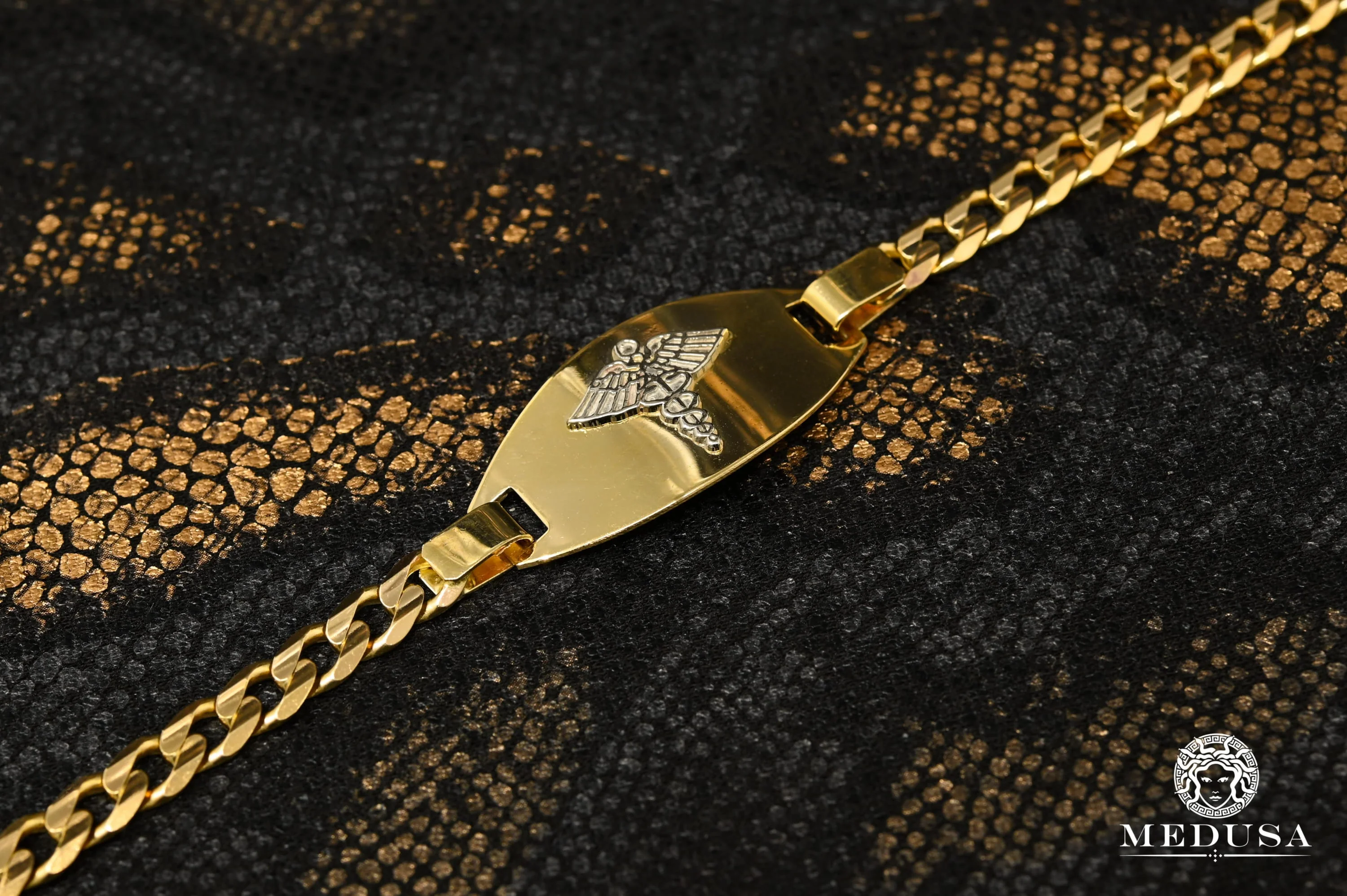 6mm Medical Curb Bracelet - Image 2