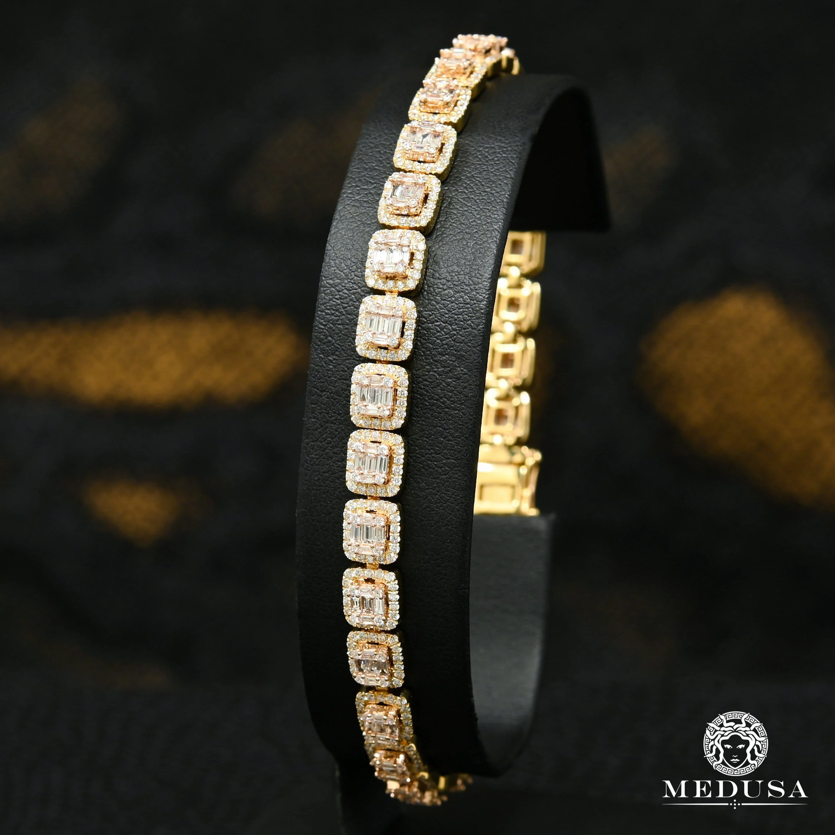 6mm Square Baguette Tennis Bracelet