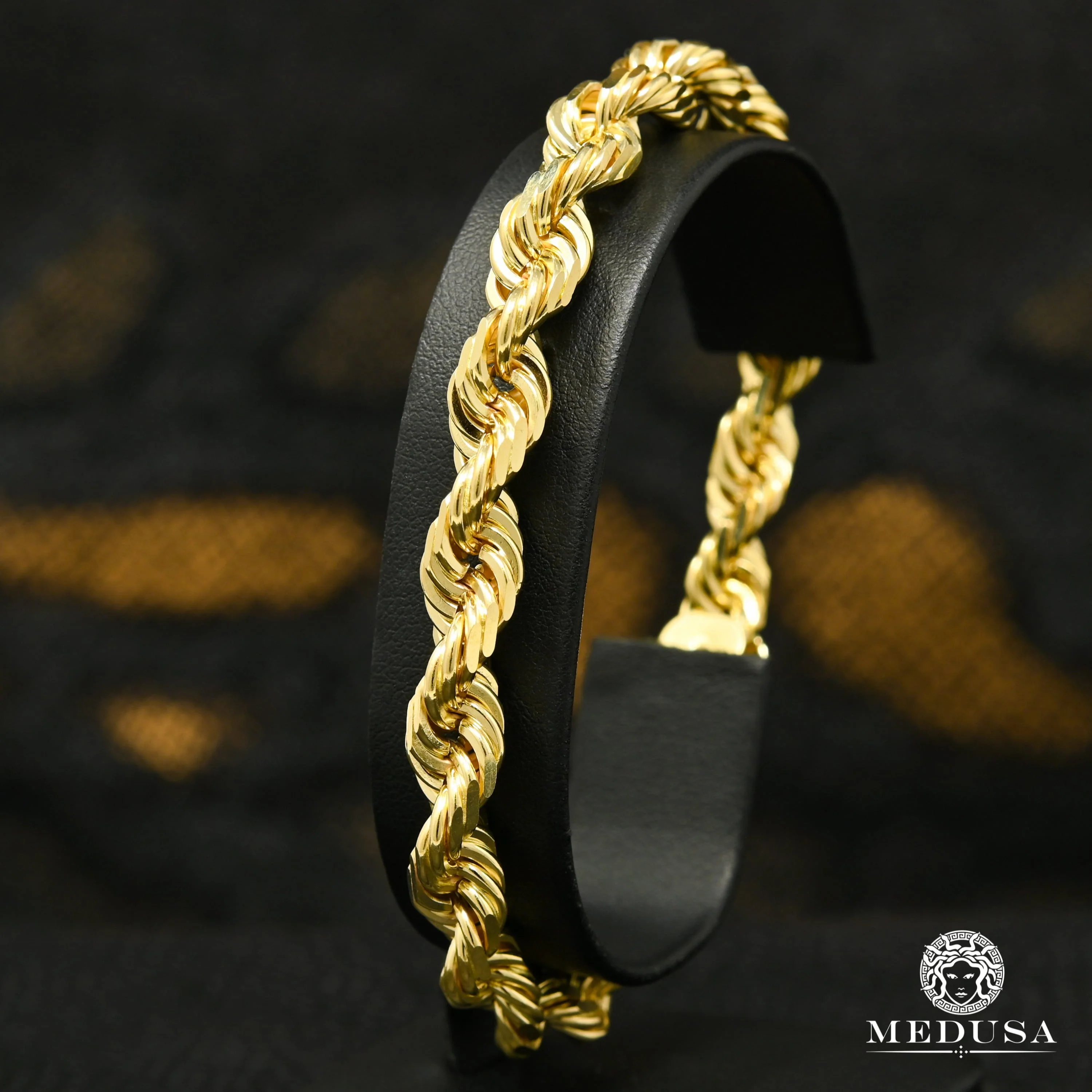 7mm Rope Bracelet Solid