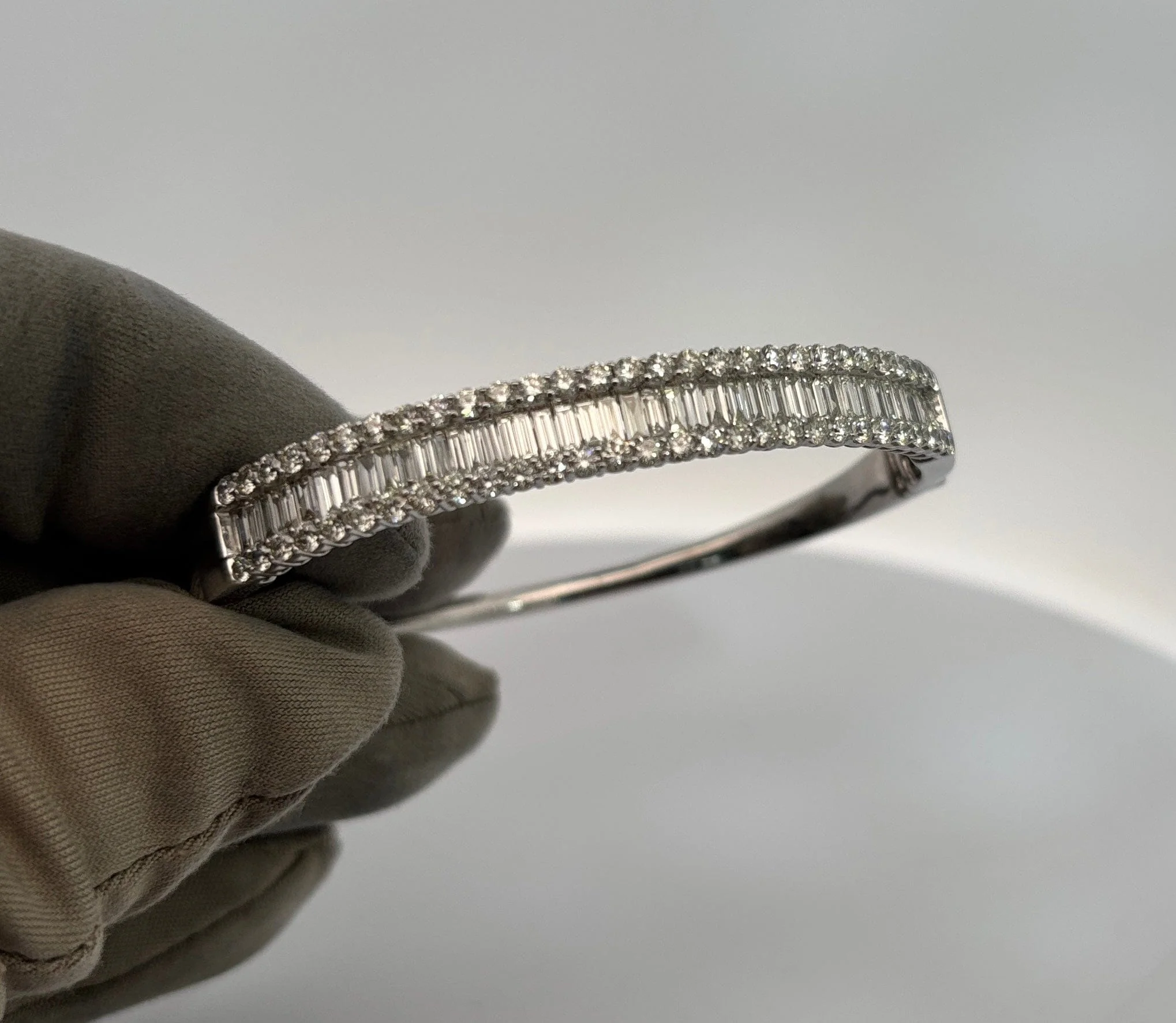 8mm bracelet Bangle diamant - Image 2
