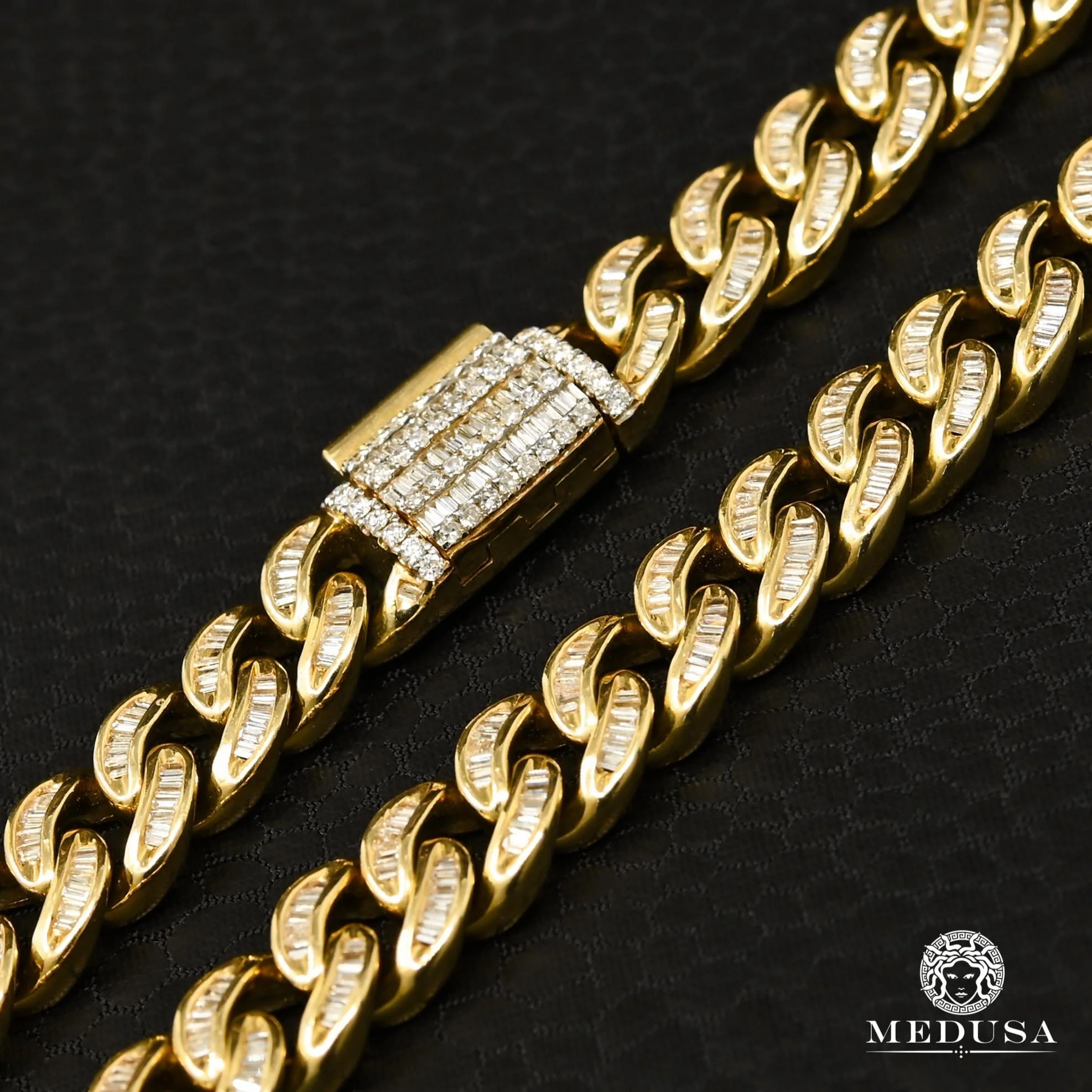 8mm Cuban Link Baguette - Image 3