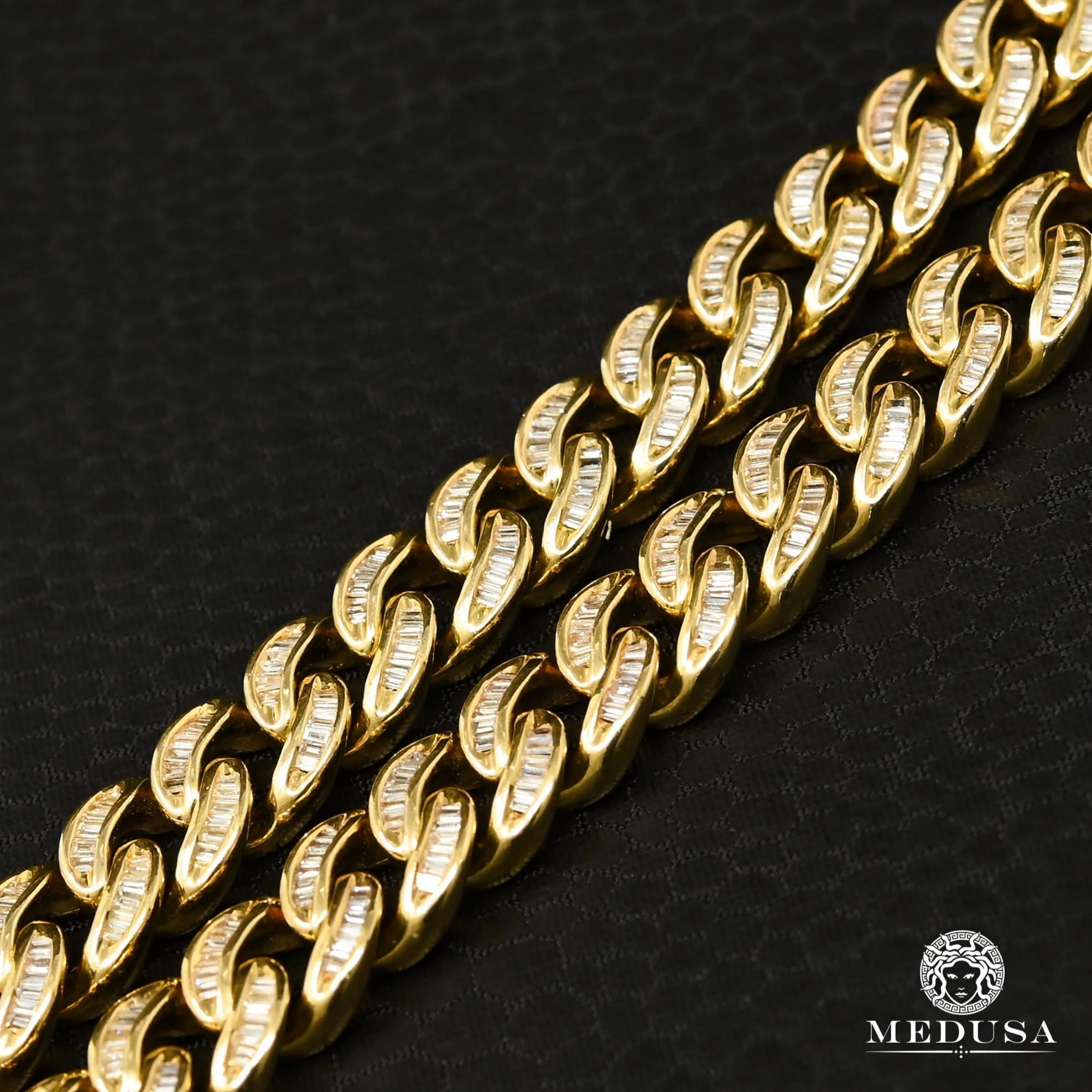 8mm Cuban Link Baguette - Image 4