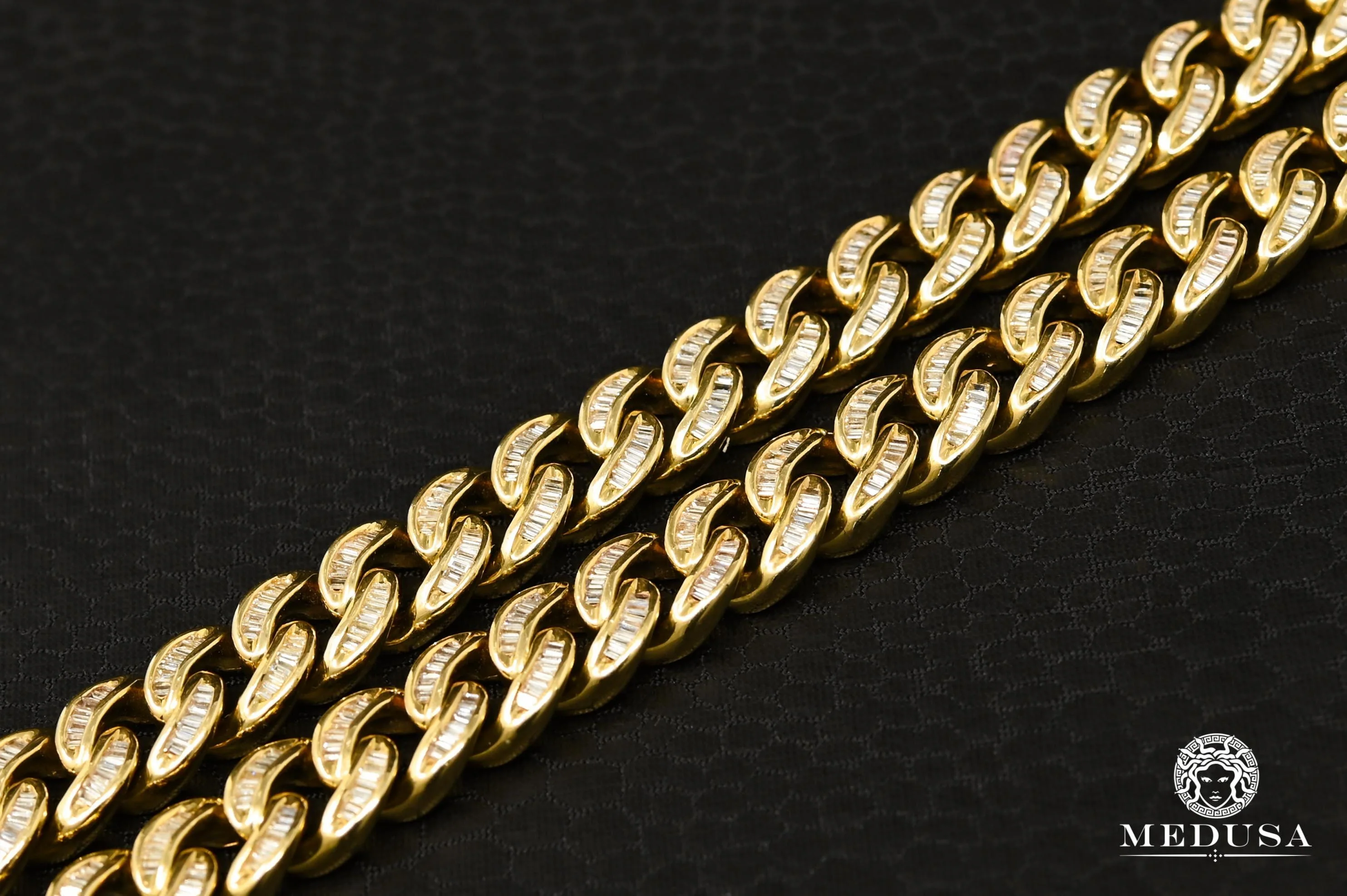 8mm Cuban Link Baguette - Image 6