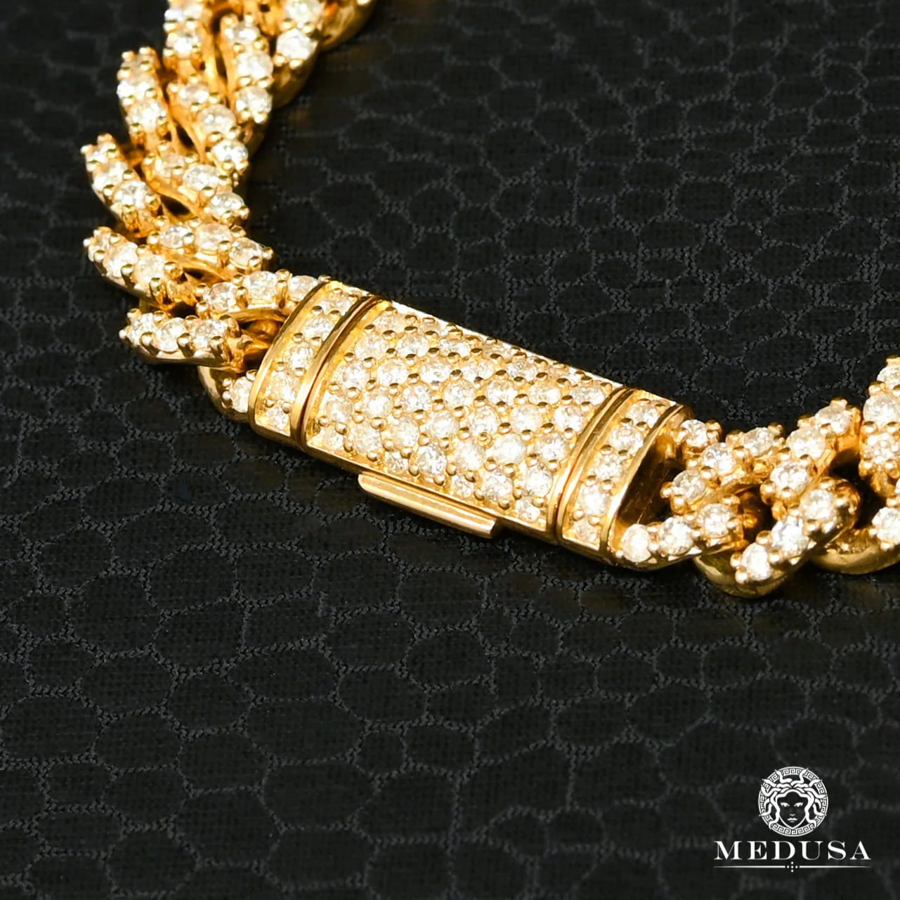 8mm Cuban Prong Iced Out Bracelet - Image 3