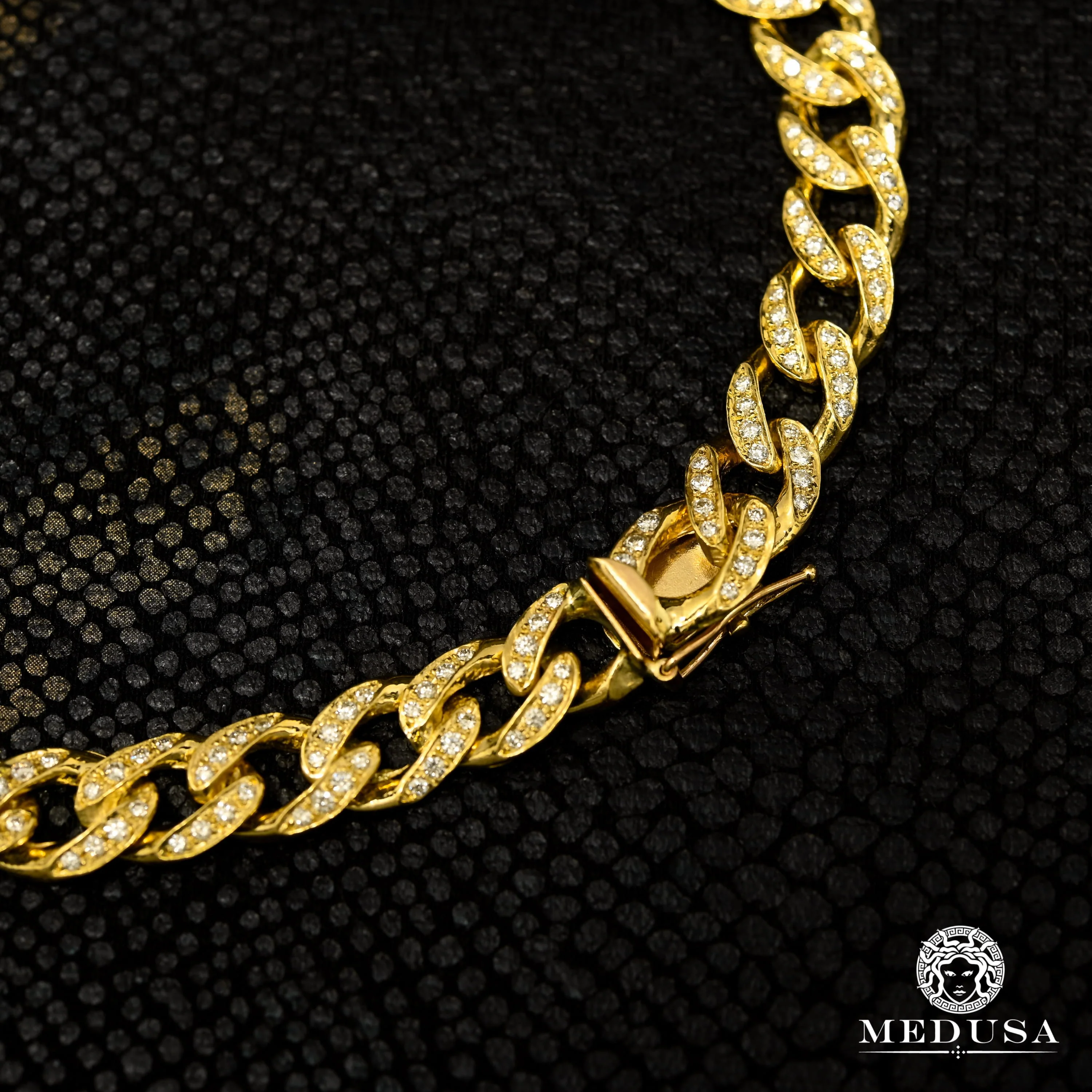 8mm Diamond Curb Bracelet  - Image 3