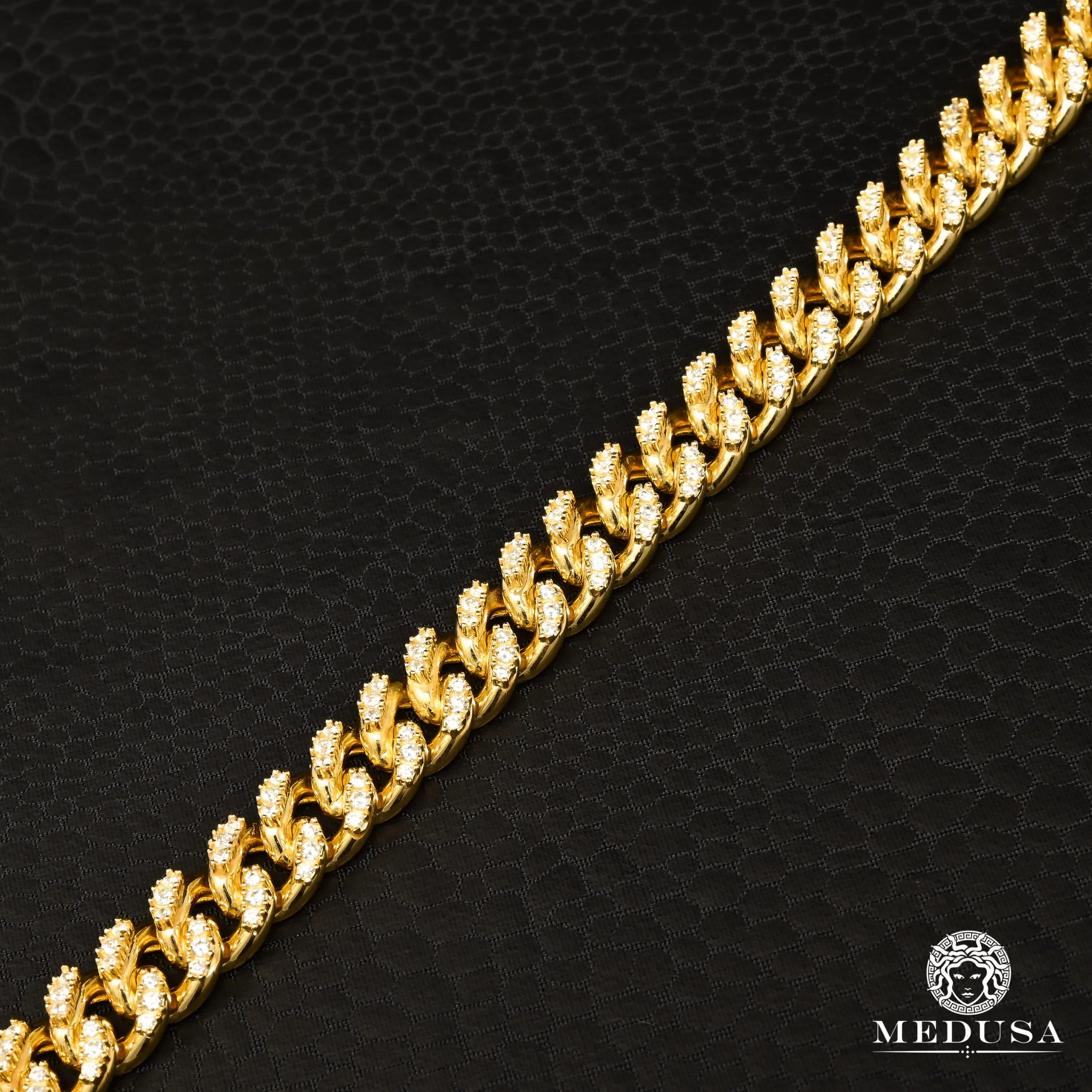 9mm Cuban Link Prong CZ - Image 4