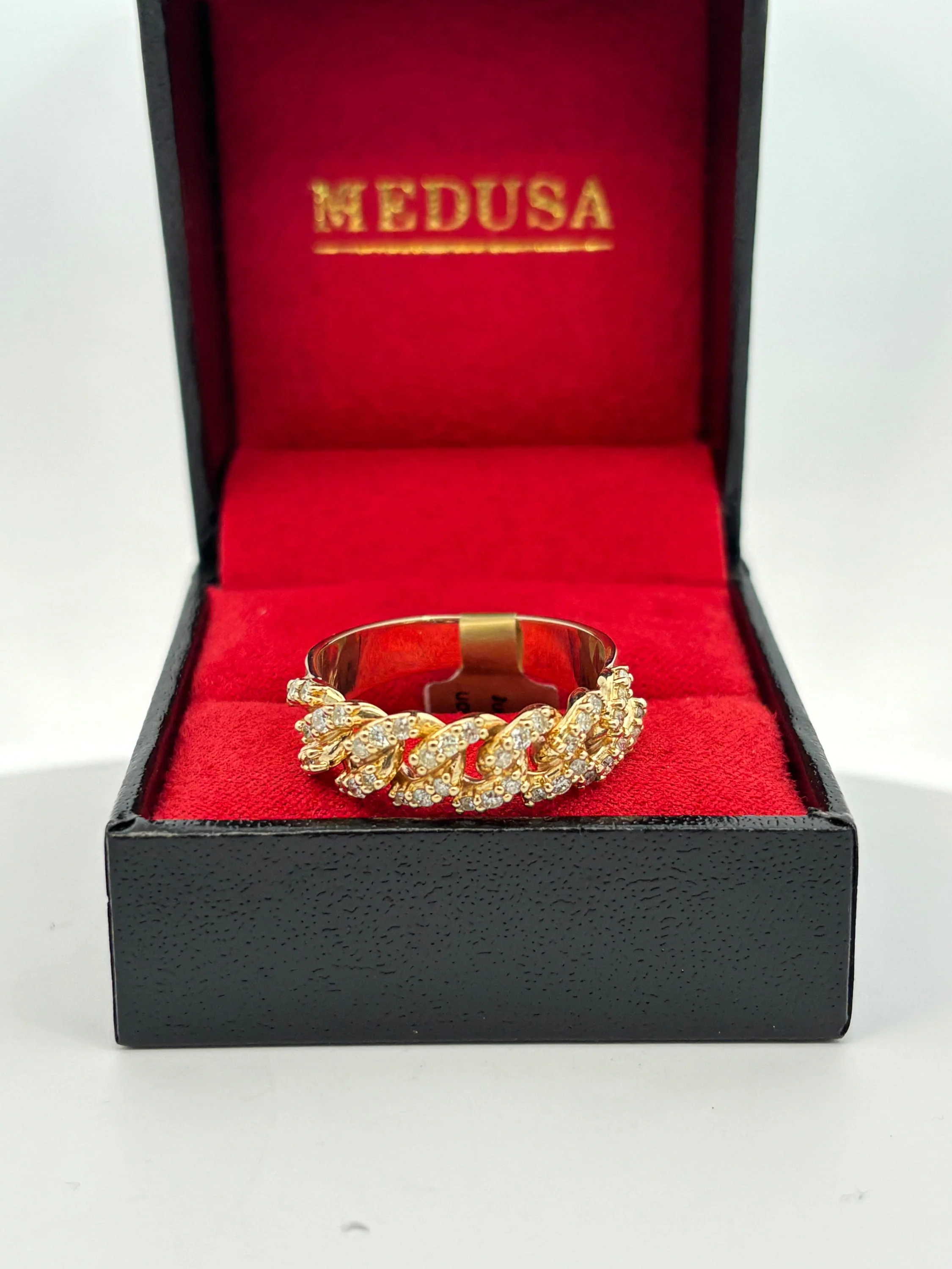 Bague cuban prong diamant - Image 3